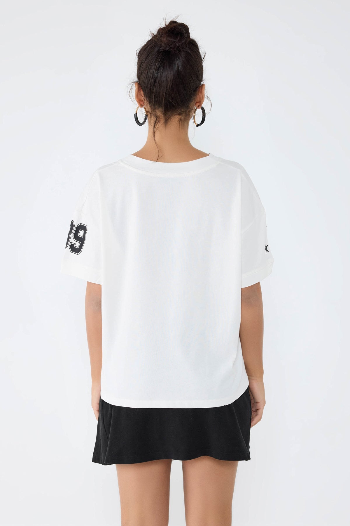 Bedrucktes Basic-Sweatshirt