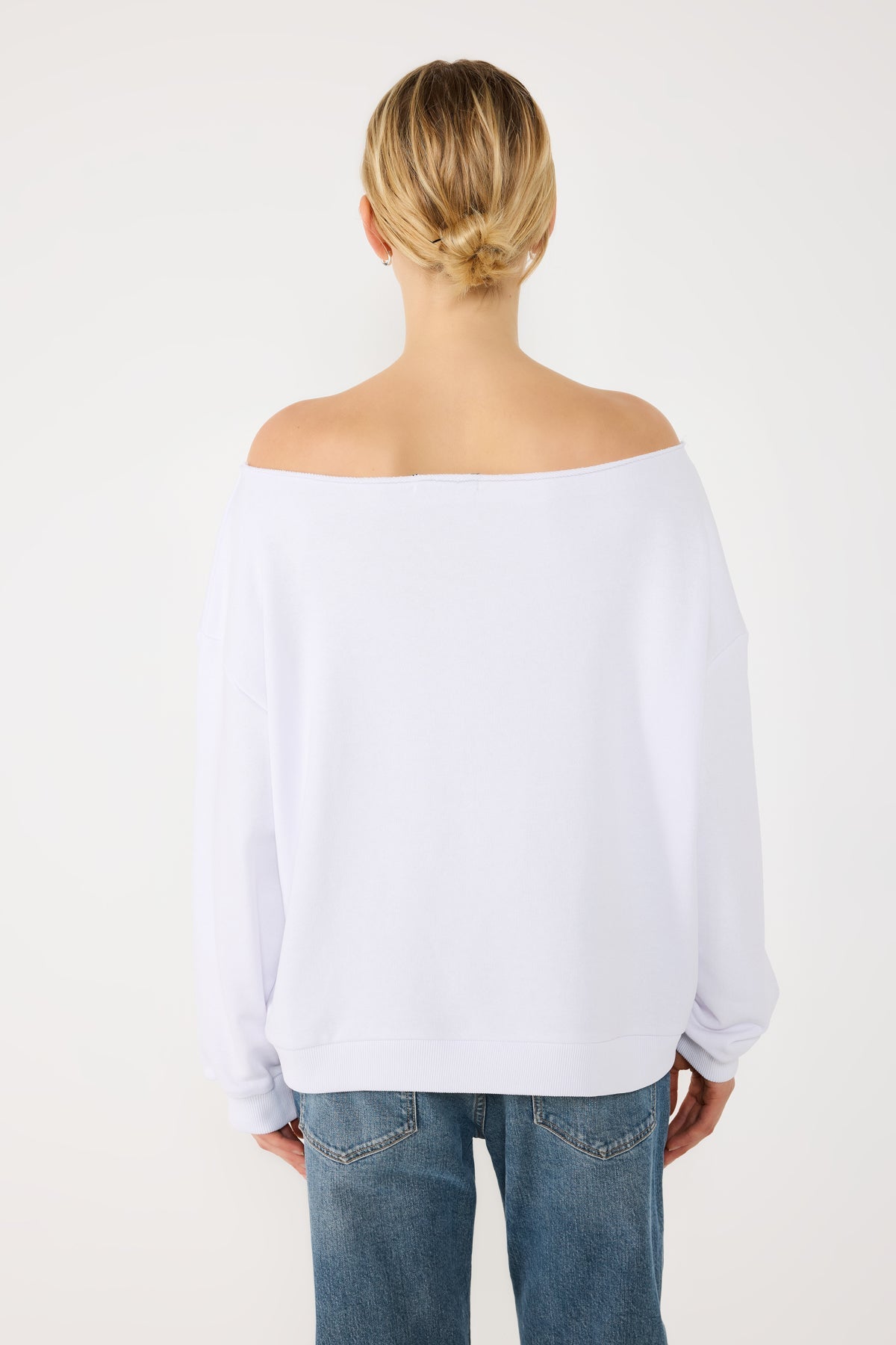 Sweatshirt mit Leopardenmuster und Lippenprint