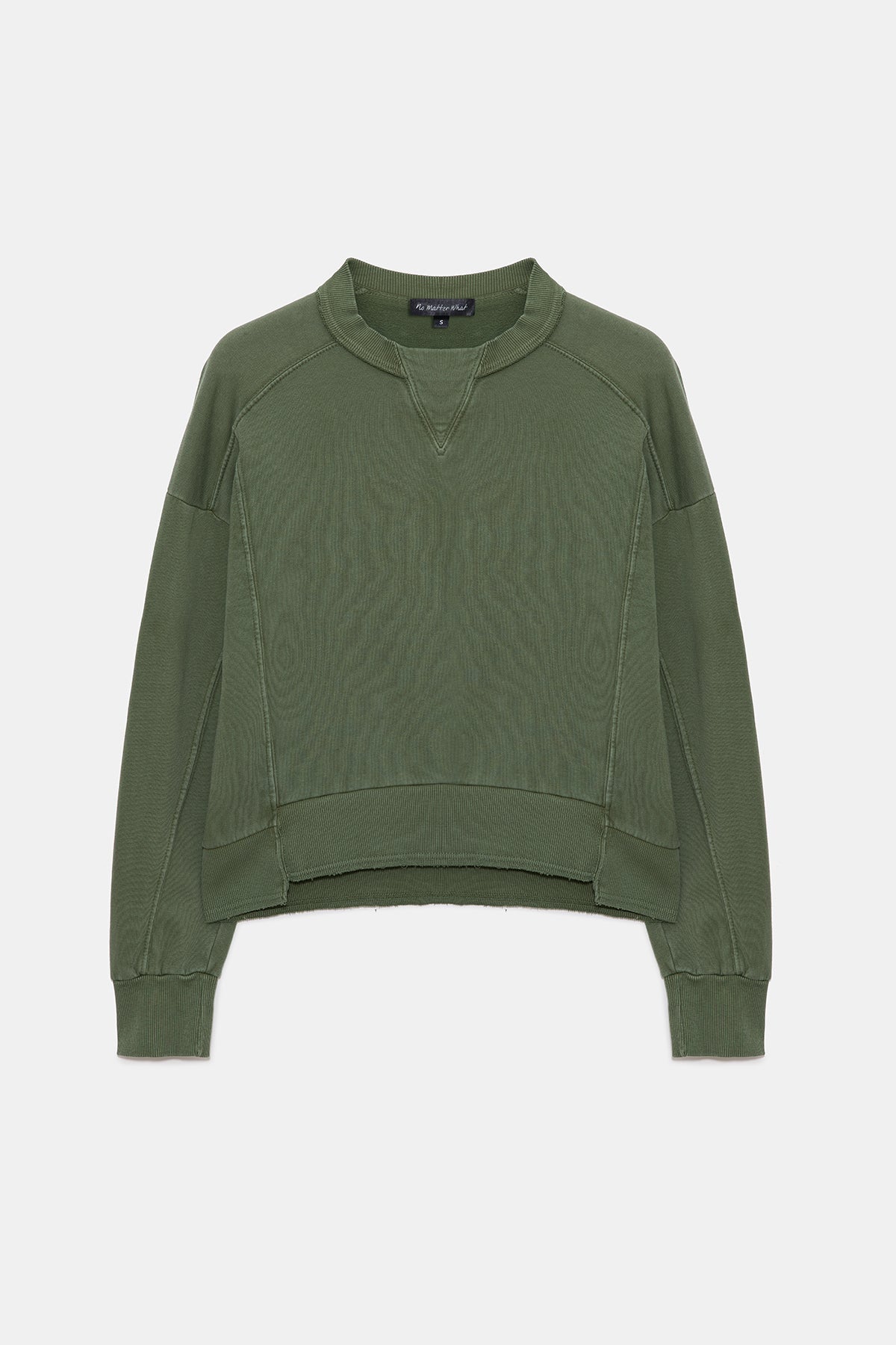 Sweatshirt mit Rundhalsausschnitt