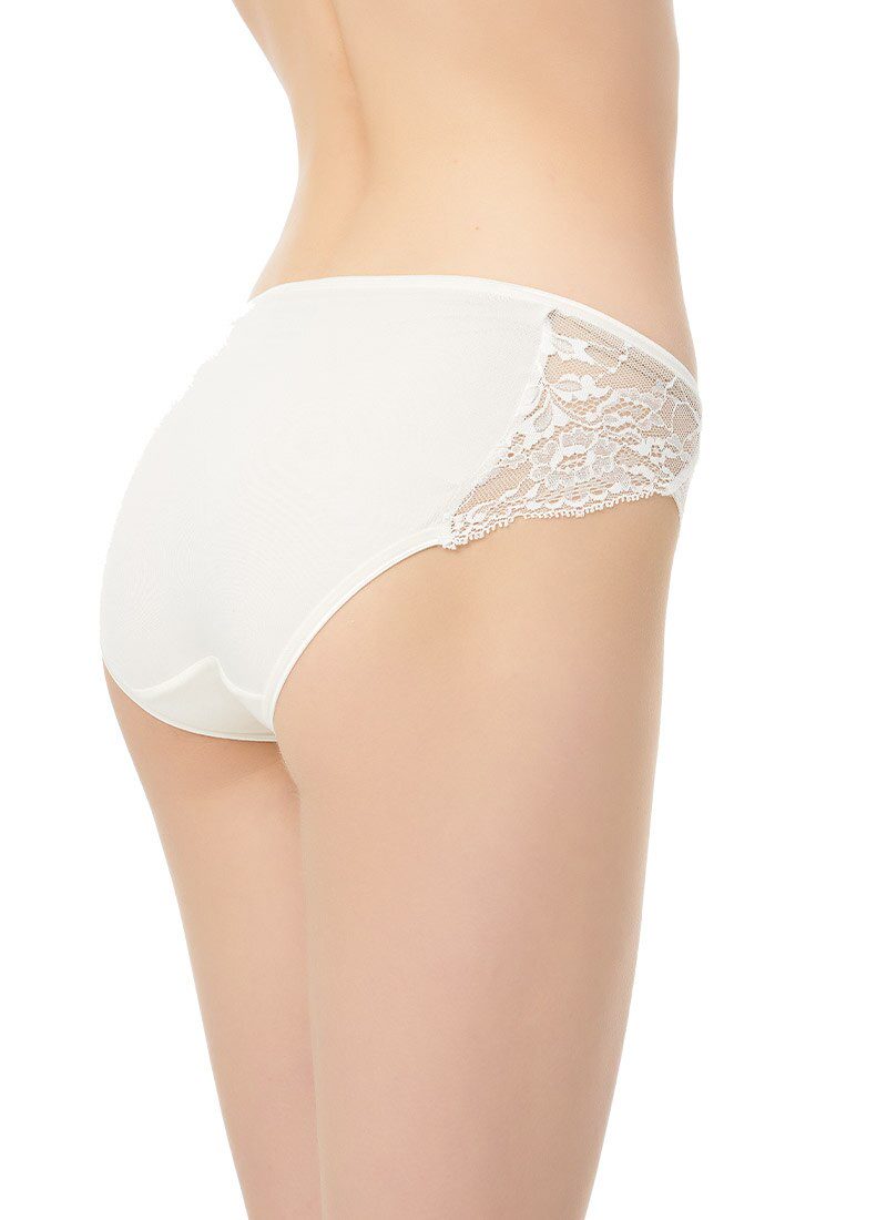 Damen Modal Elastan Slip 1448 - Creme