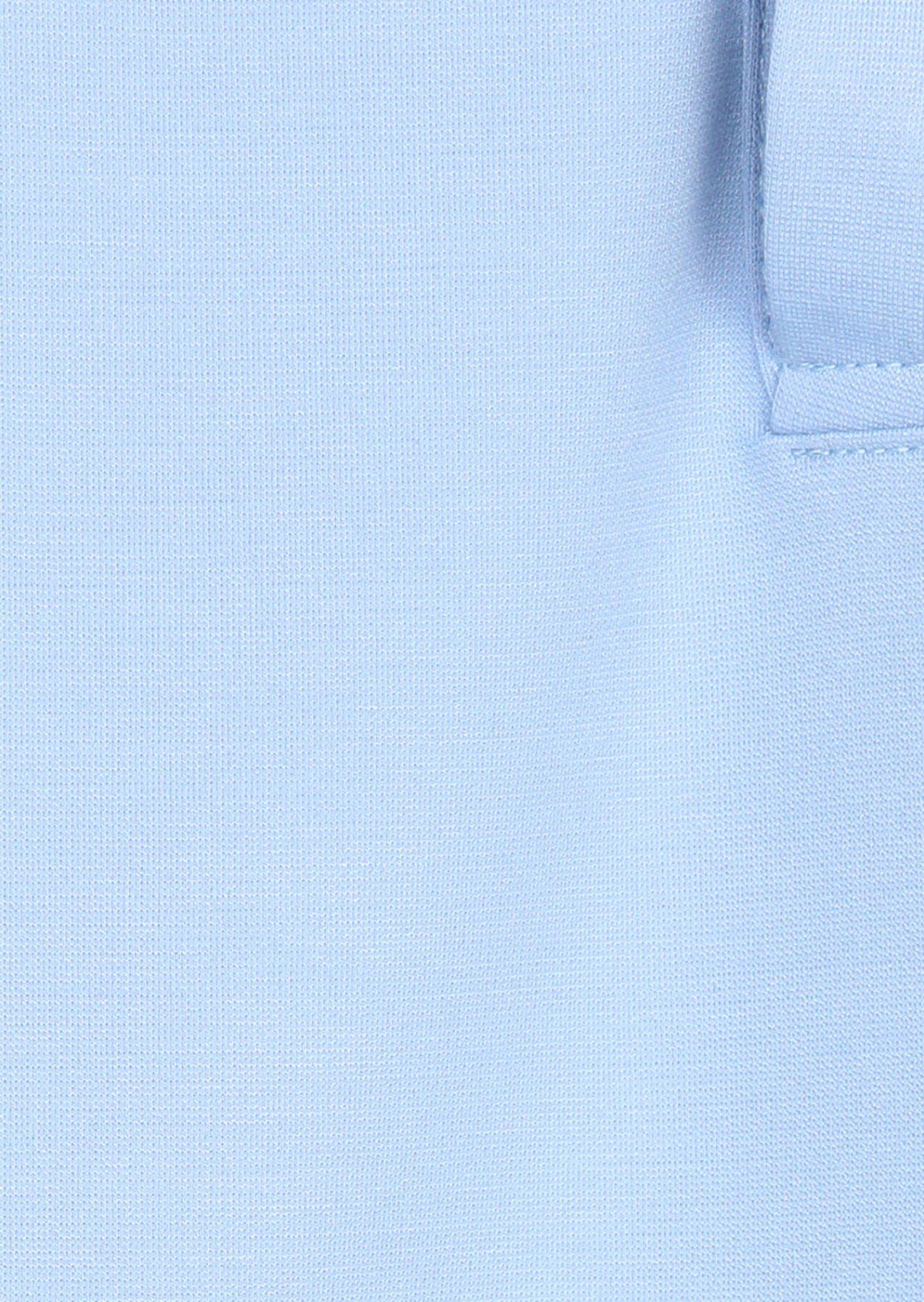 Mittleres Blaues Unifarben T-Shirt