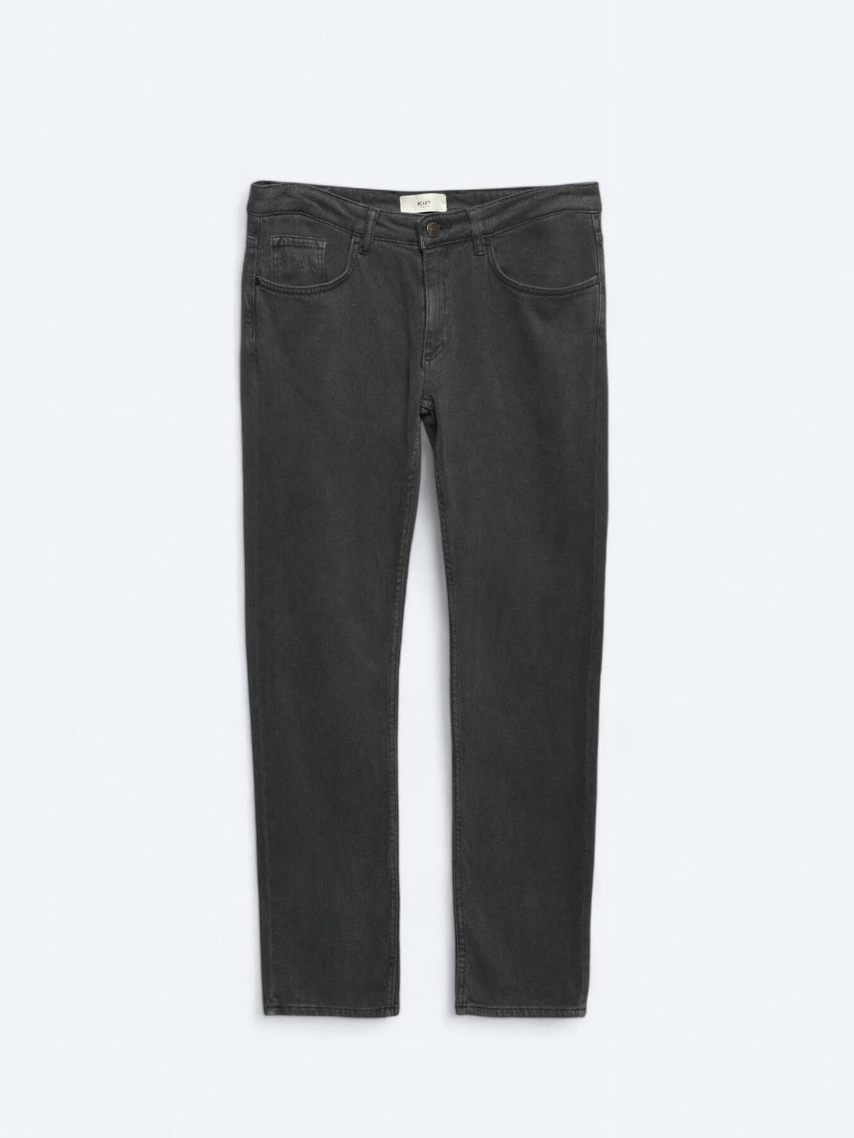 Lässige, gewebte Slim-Fit-Hose aus Baumwollmischung