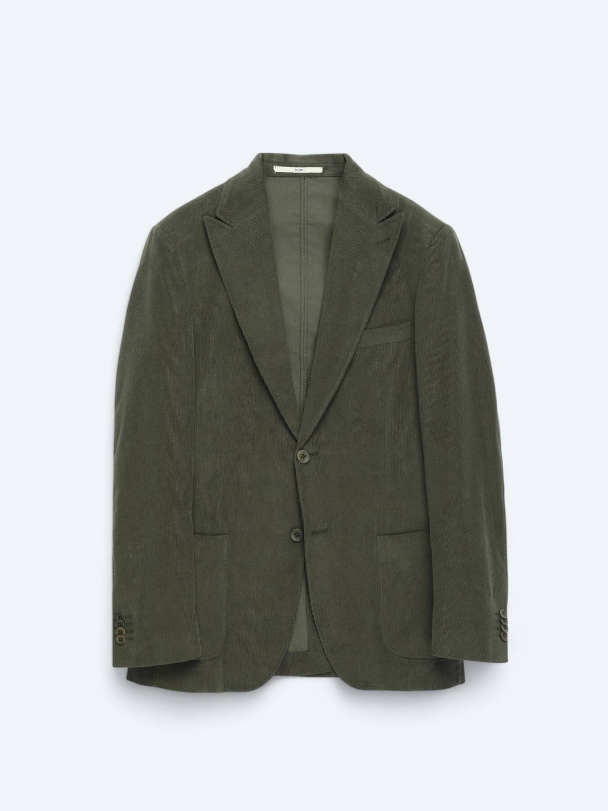 Haki Fitilli Modern Fit %100 Baumwolle Jacke