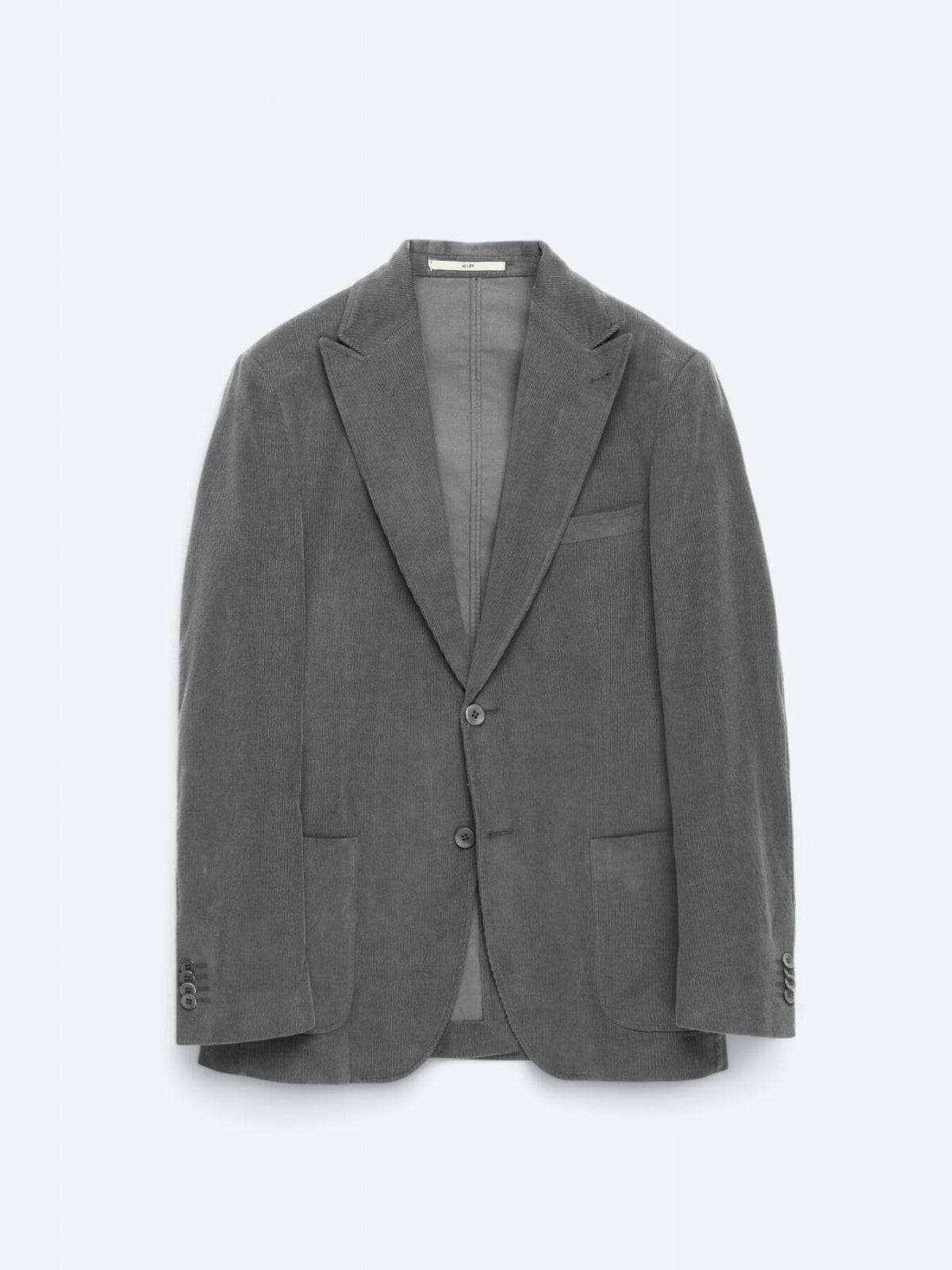 Gri Fitilli Modern Fit %100 Baumwolle Jacke