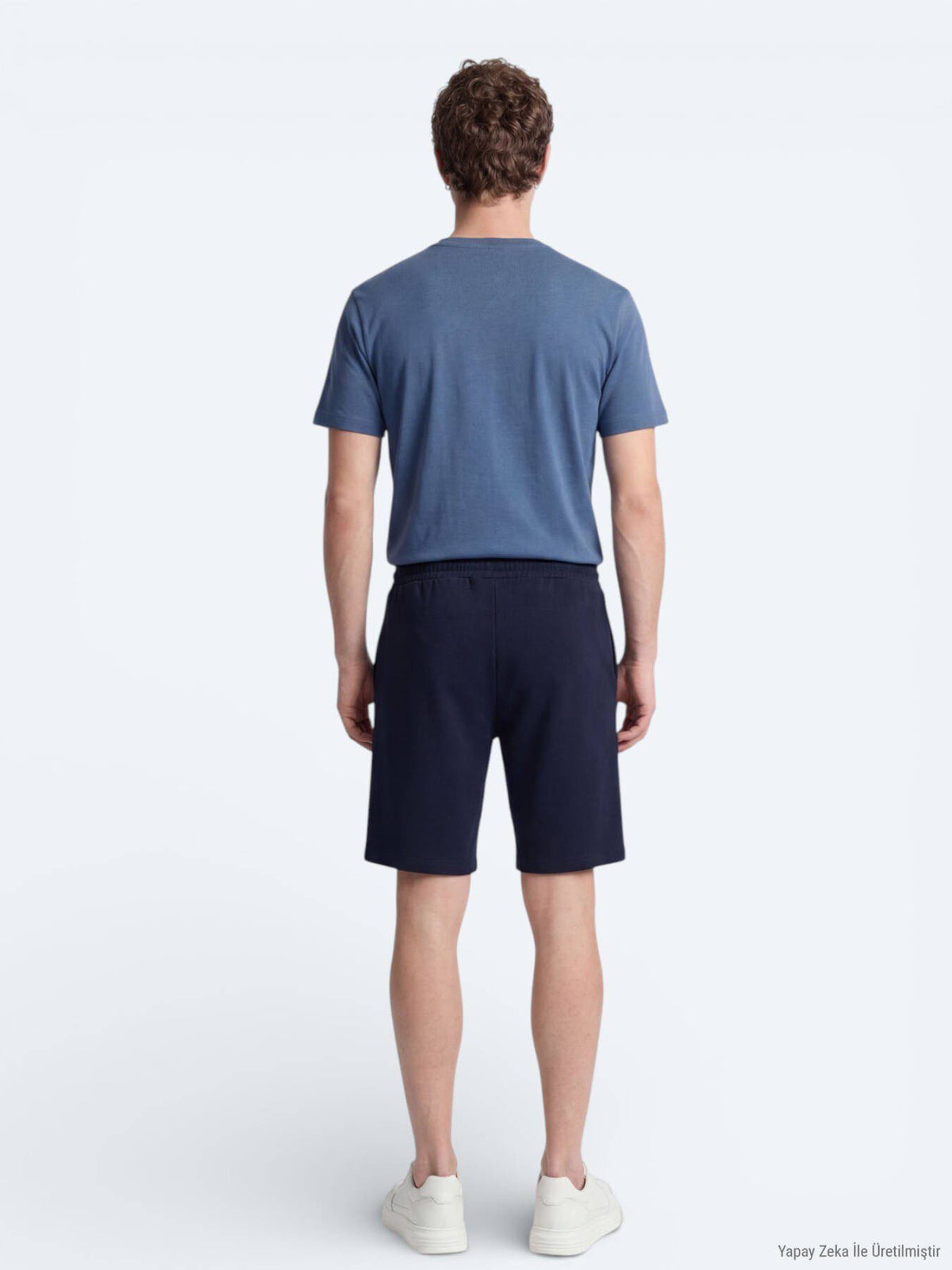 Gestrickte Jogging-Fit Sport-Shorts