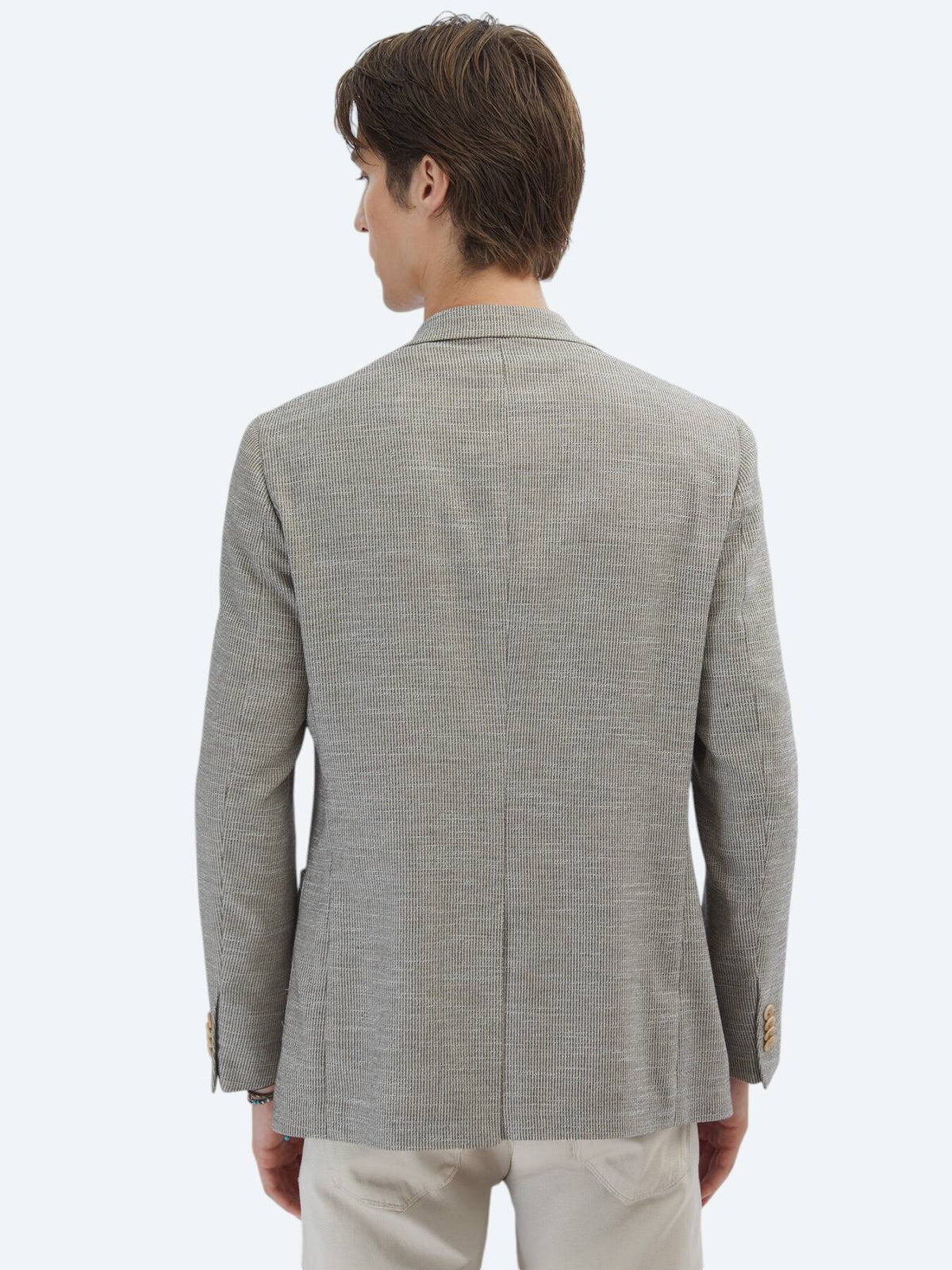 Gemusterte Modern Fit Jacke