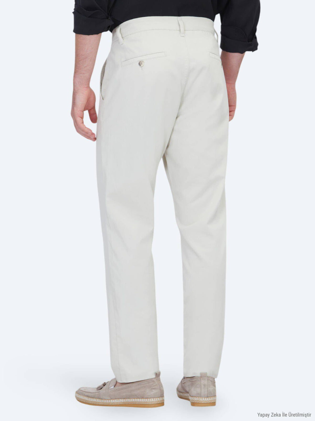 Flachgewebe Jogging Fit Baumwollmischung Hose