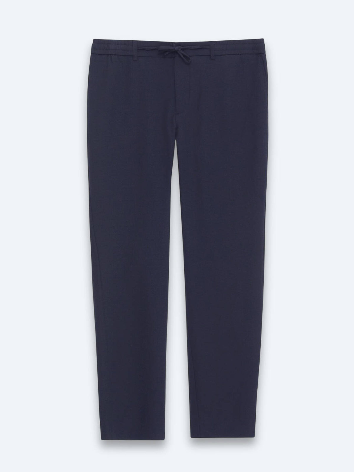 Marineblaue Jogginghose mit Webmuster