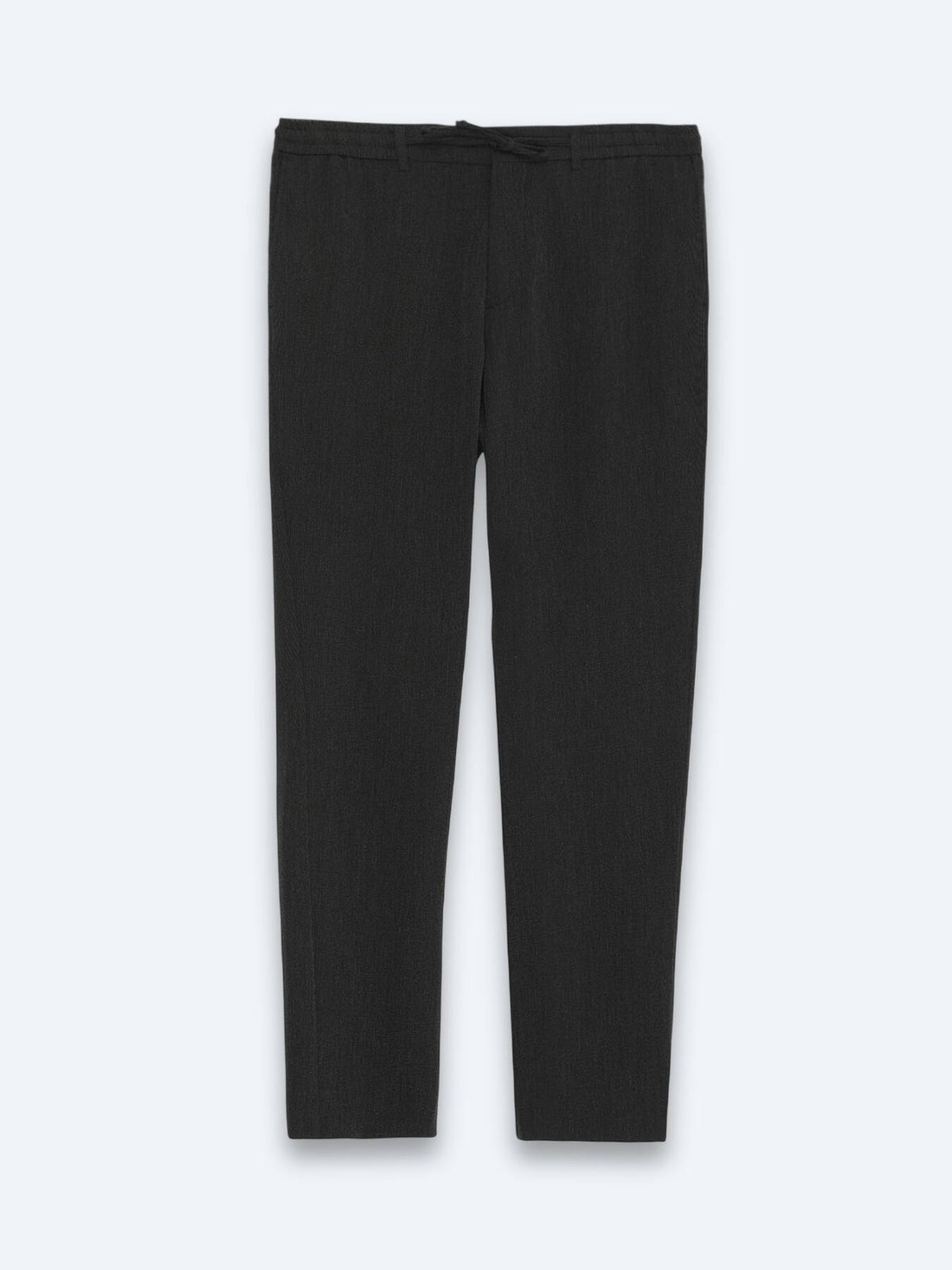 Schwarze Web-Jogginghose, lässig, fit