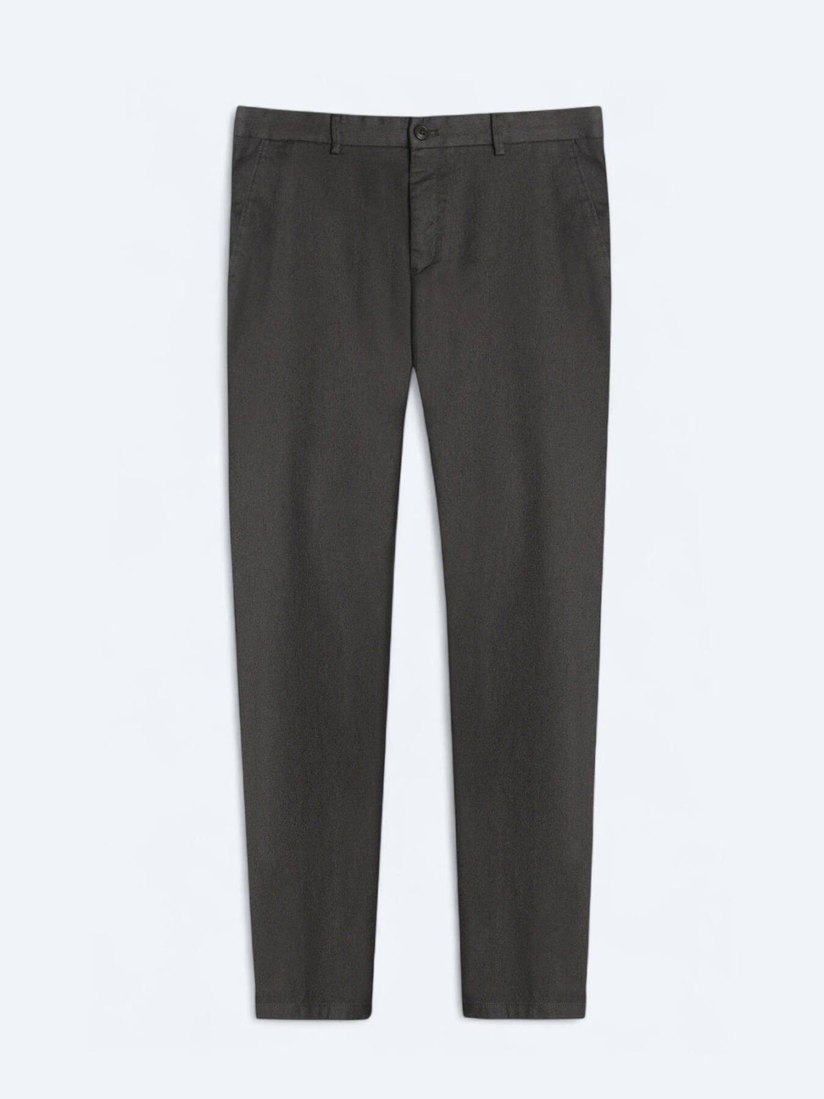 Khaki Regular Fit Casual Baumwollhose