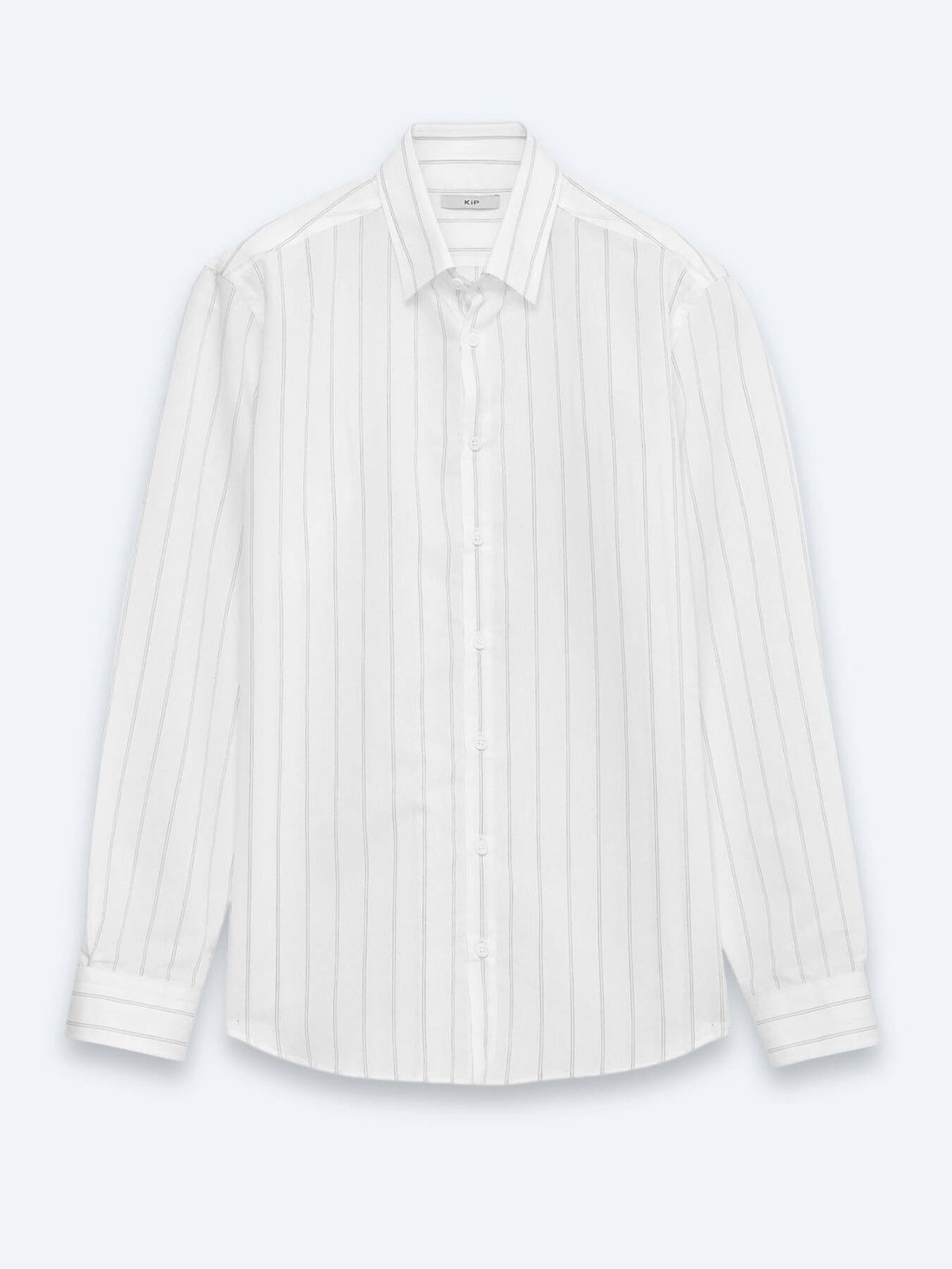 Hellblau Gestreiftes Casual Hemd aus Baumwolle