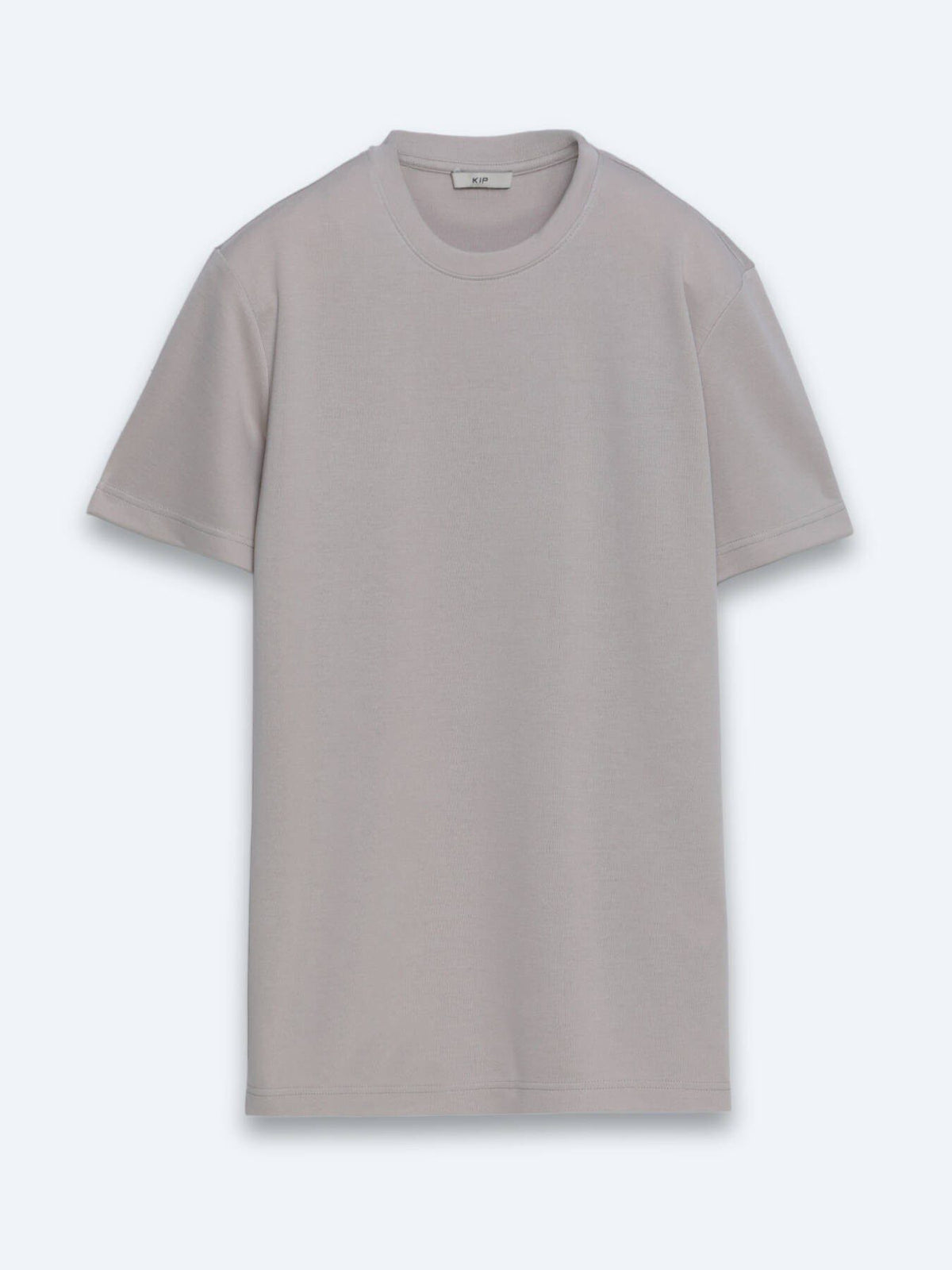 Graues Unifarben T-Shirt