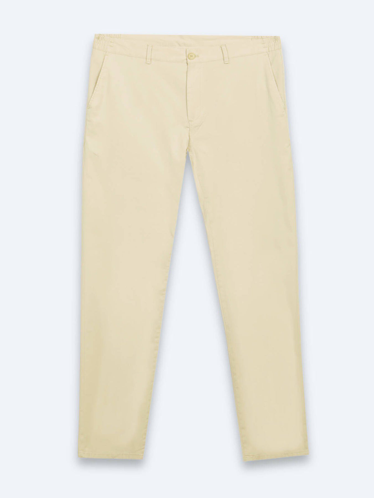 Ölgrüne Velours Jogginghose aus Baumwolle