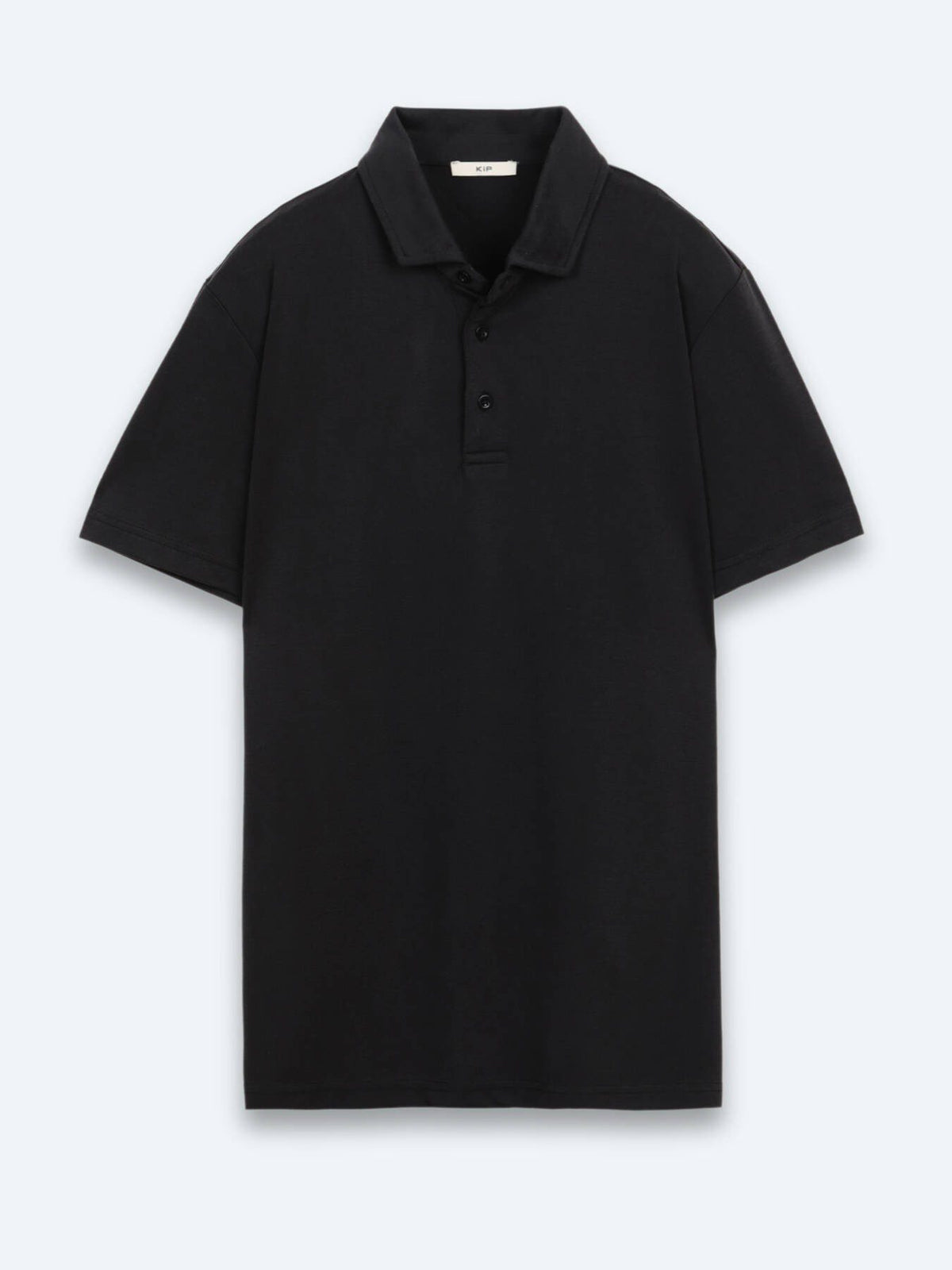 Schwarzes schlichtes T-Shirt