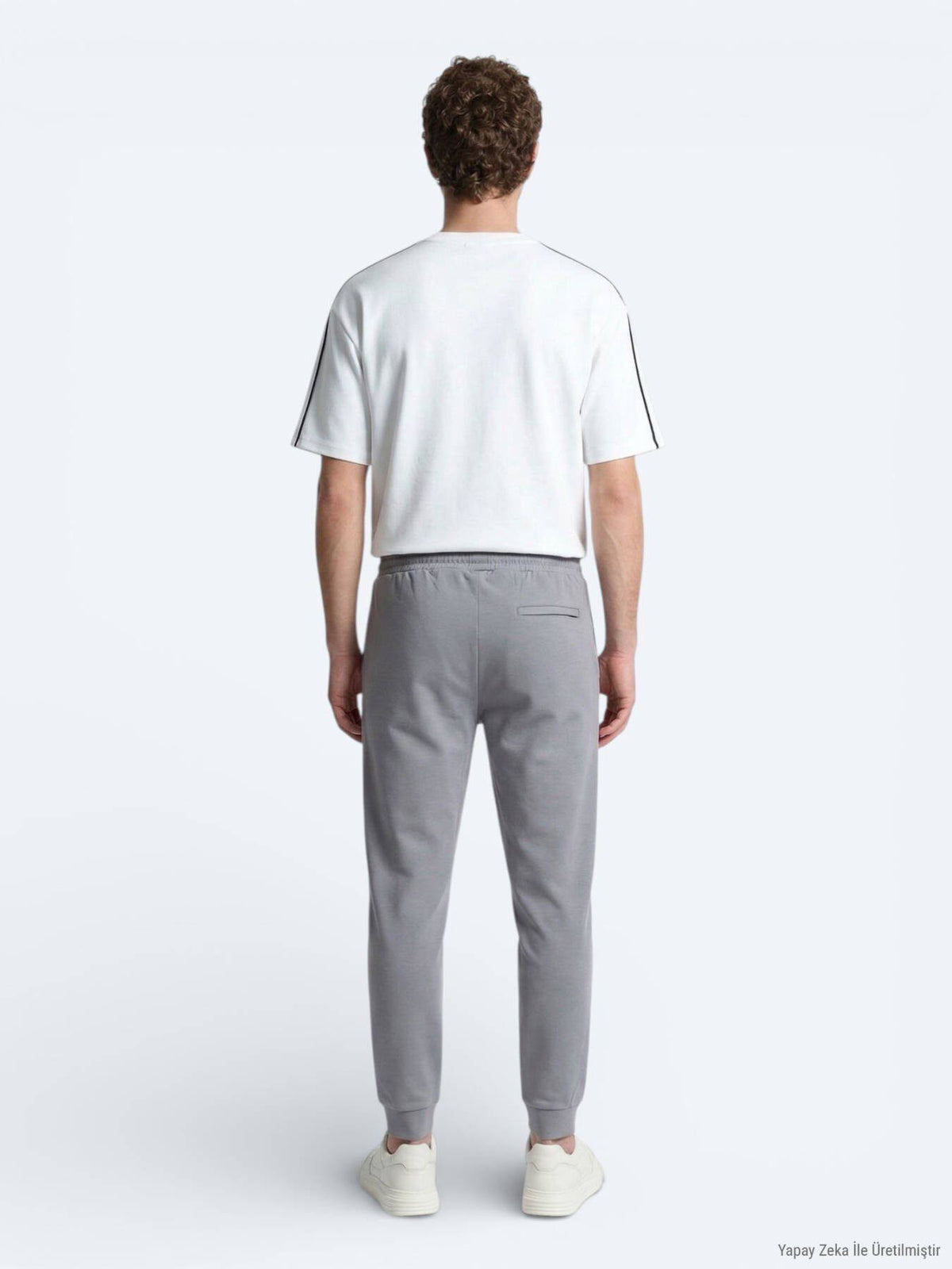 Graue Sweat-Hose