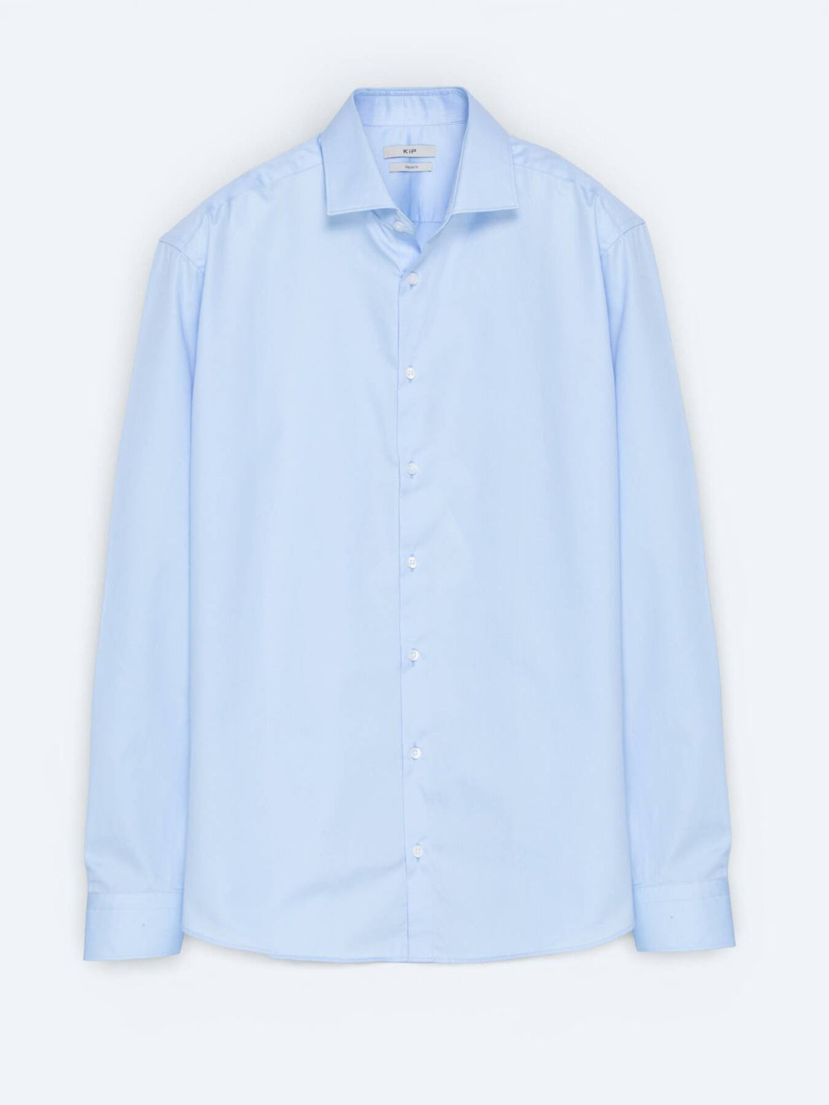 Blaues Klassisches Baumwollhemd Regular Fit
