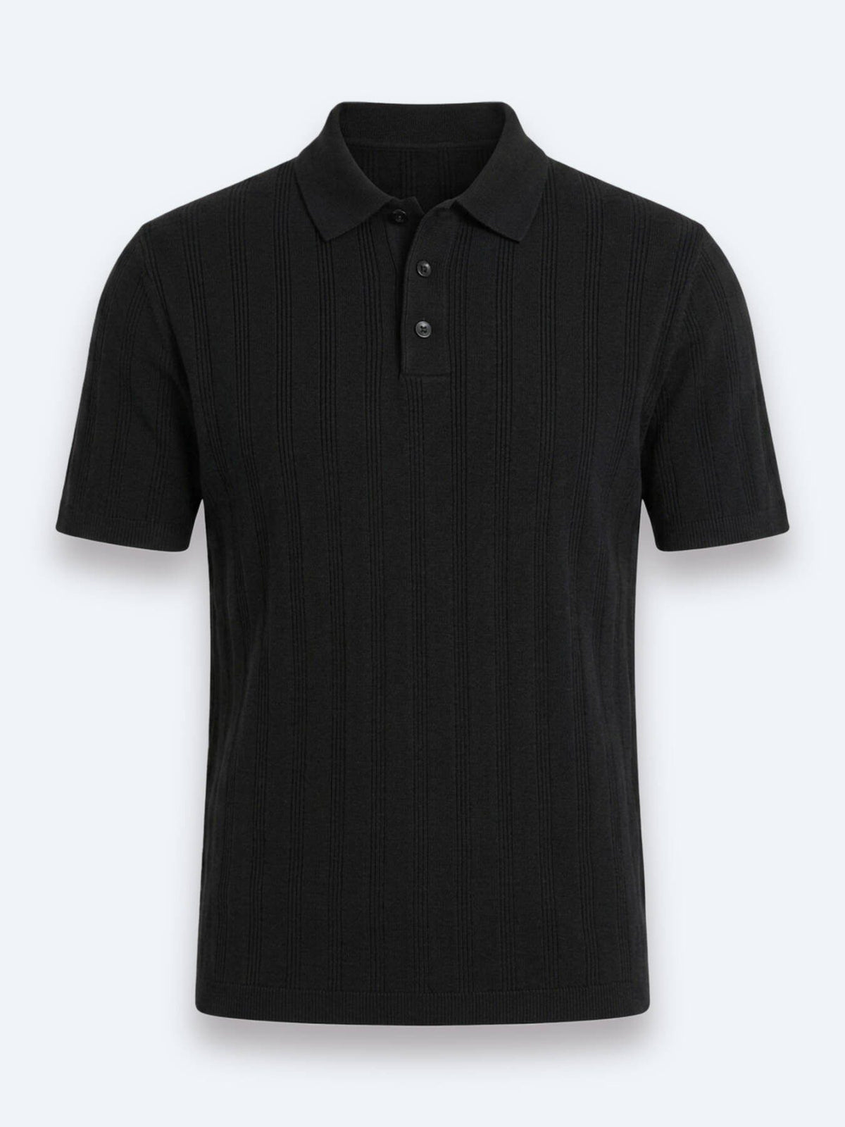 Schwarz Gestreiftes 100% Baumwoll T-Shirt