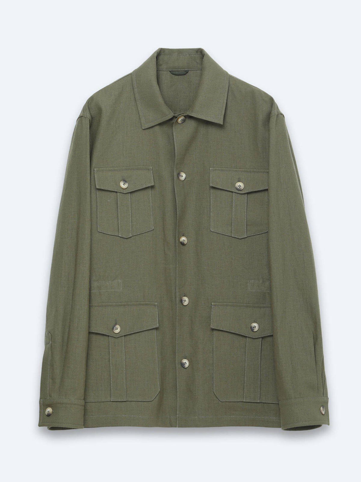 Khaki Überhemd