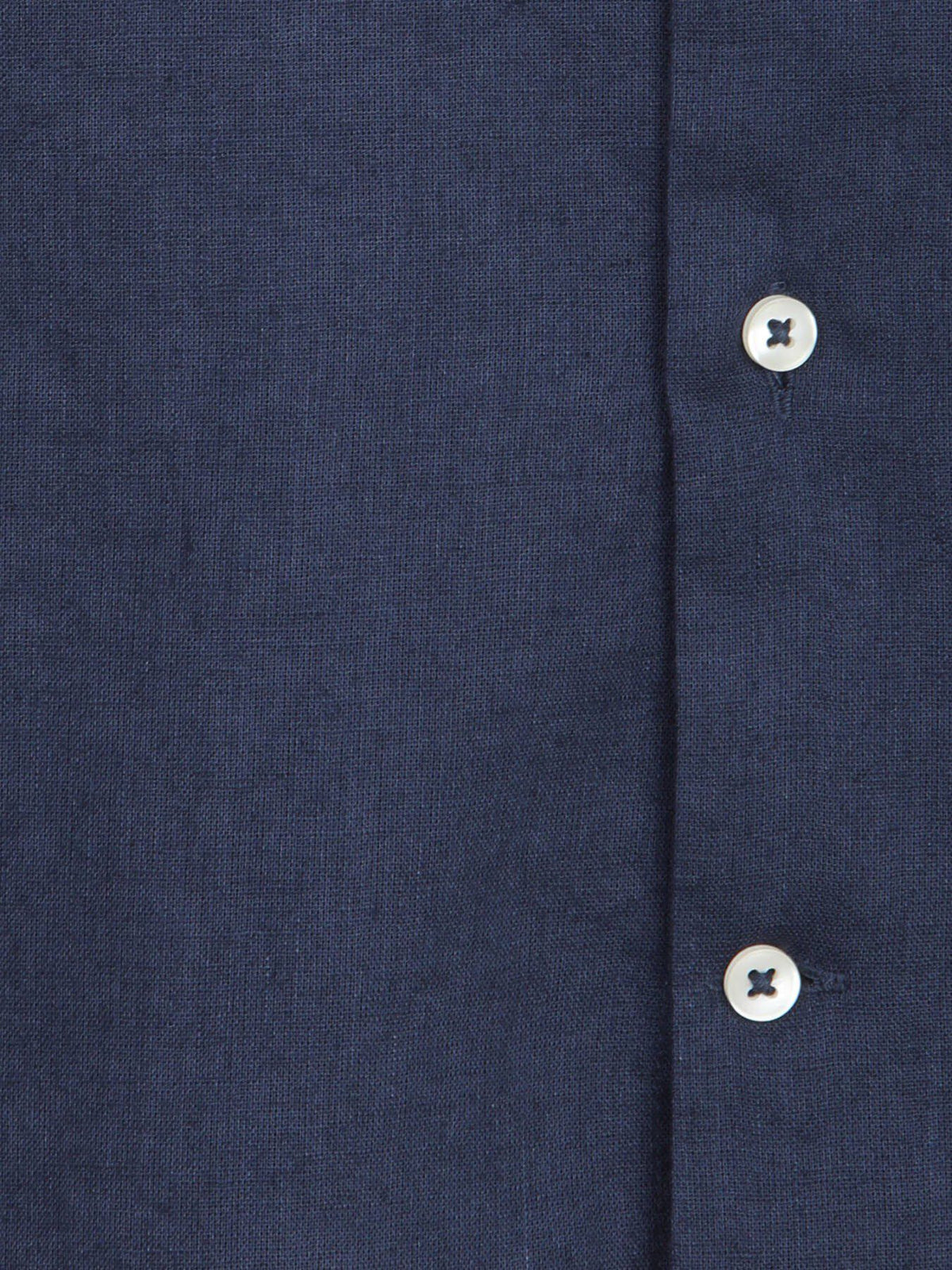 Indigo Regular Fit Casual Baumwollhemd