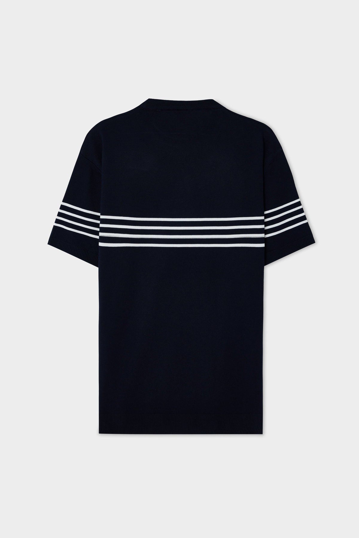 Ds Damat Slim Fit Navy Sommer T-Shirt