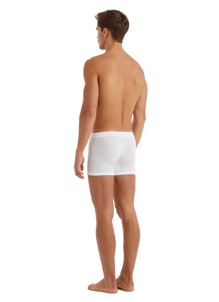 Herren Modal Elastan Boxershorts 9310 - Weiß