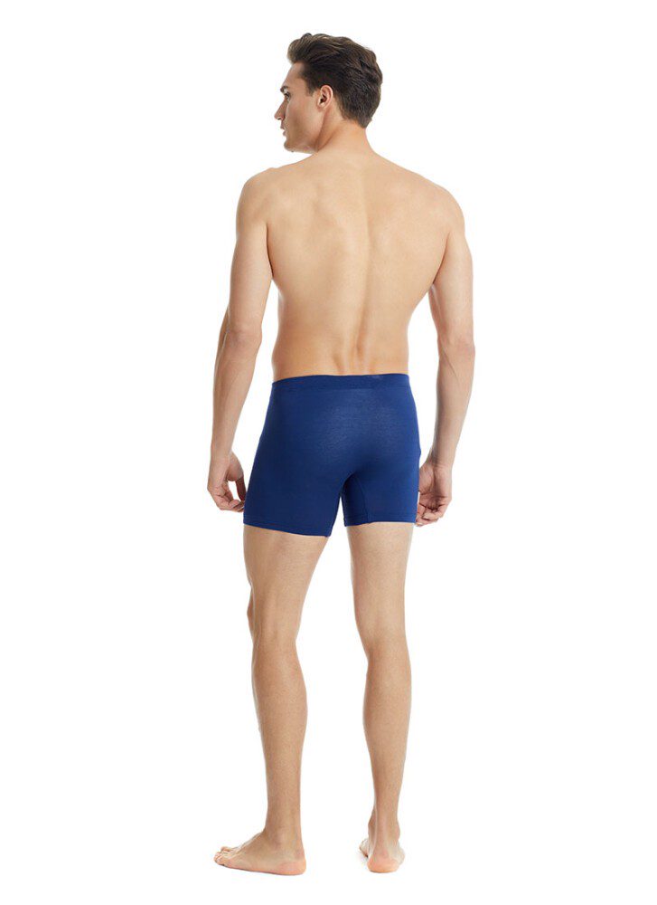 Herren Modal Elastan Boxershorts 9313 - Navy