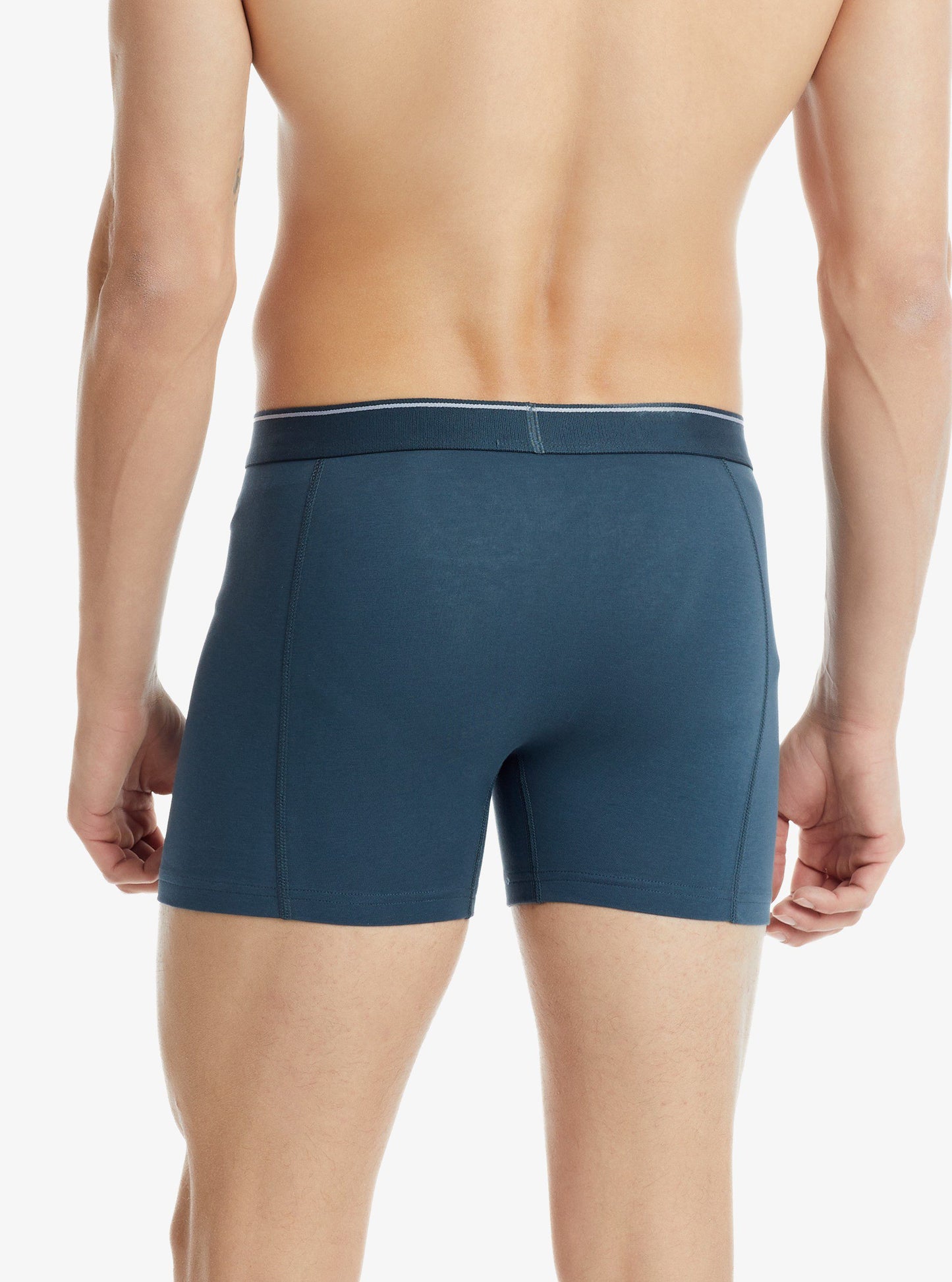 Herren Boxershorts 3er-Pack - Weiß Schwarz Grau