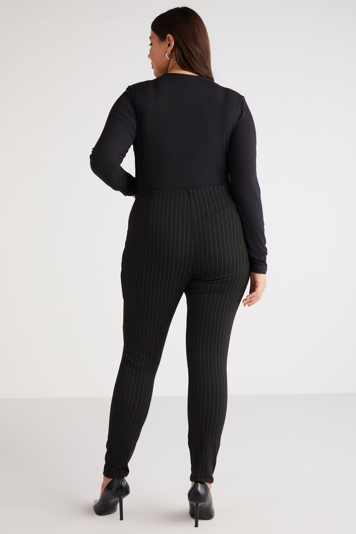 ABRIELLEBB Zigaretten-Hose Plus