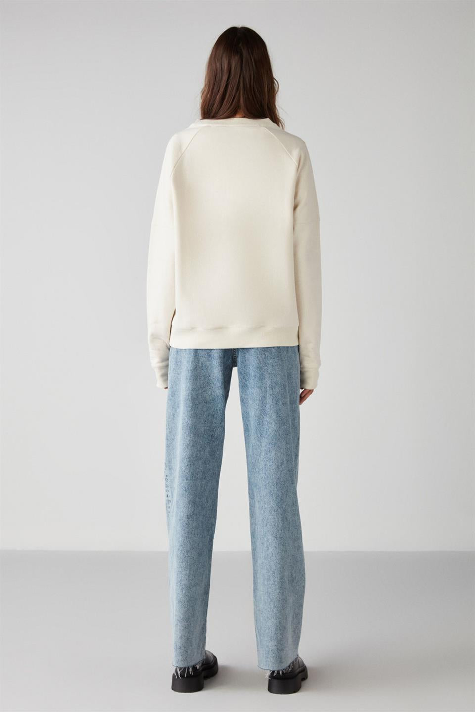ADRIELLE Damen Besticktes Sweatshirt