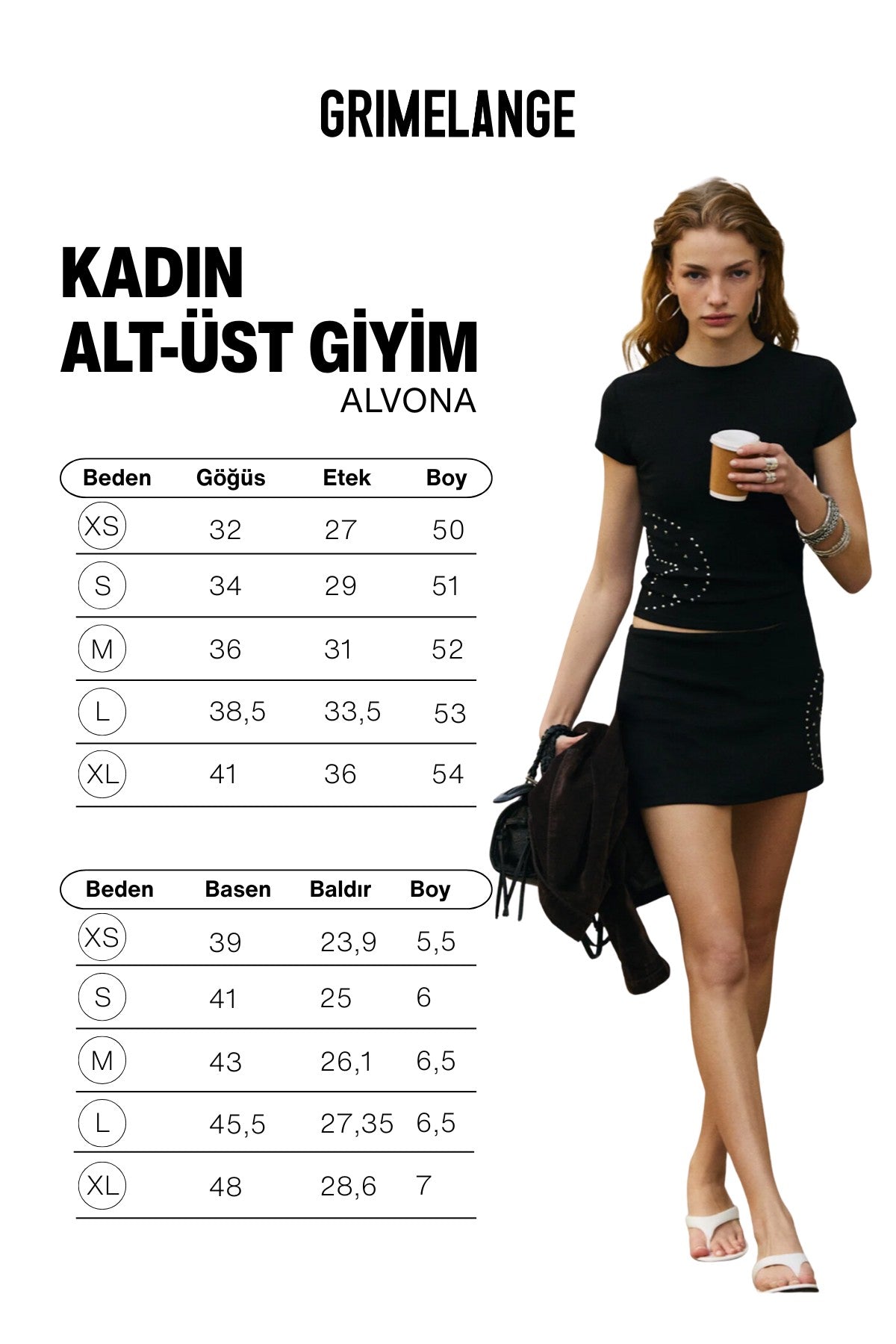 ALVONA Damen Steinprint-Set