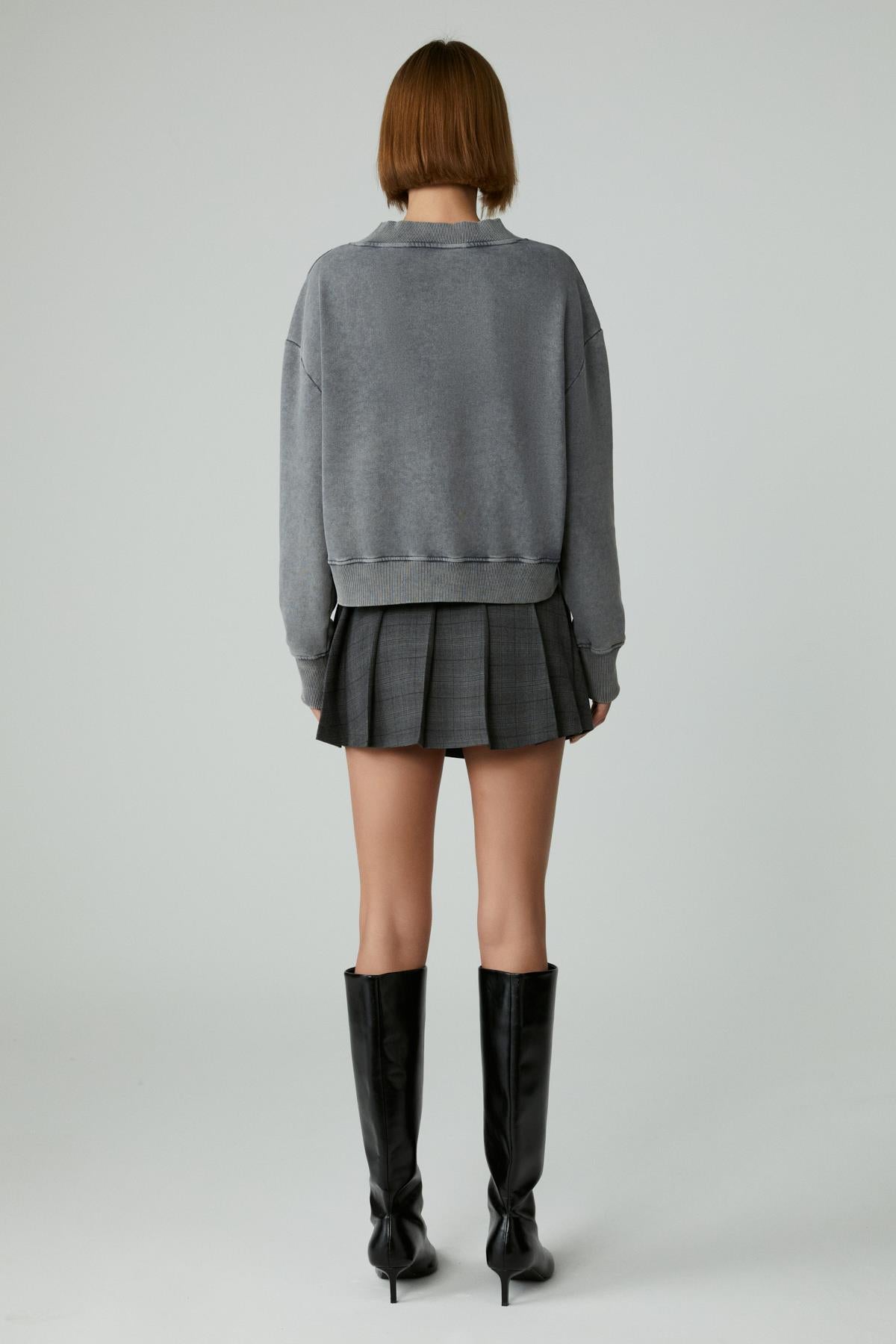 ANDREITA Damen Oversize Sweatshirt