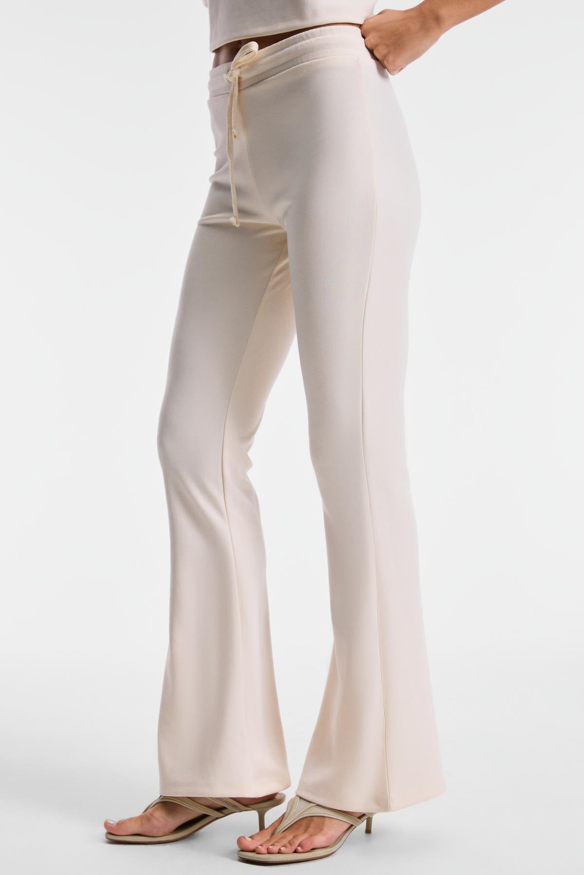 Damen Slim Fit Weite Jogginghose