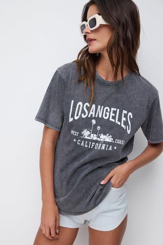 Bedrucktes Oversize-T-Shirt