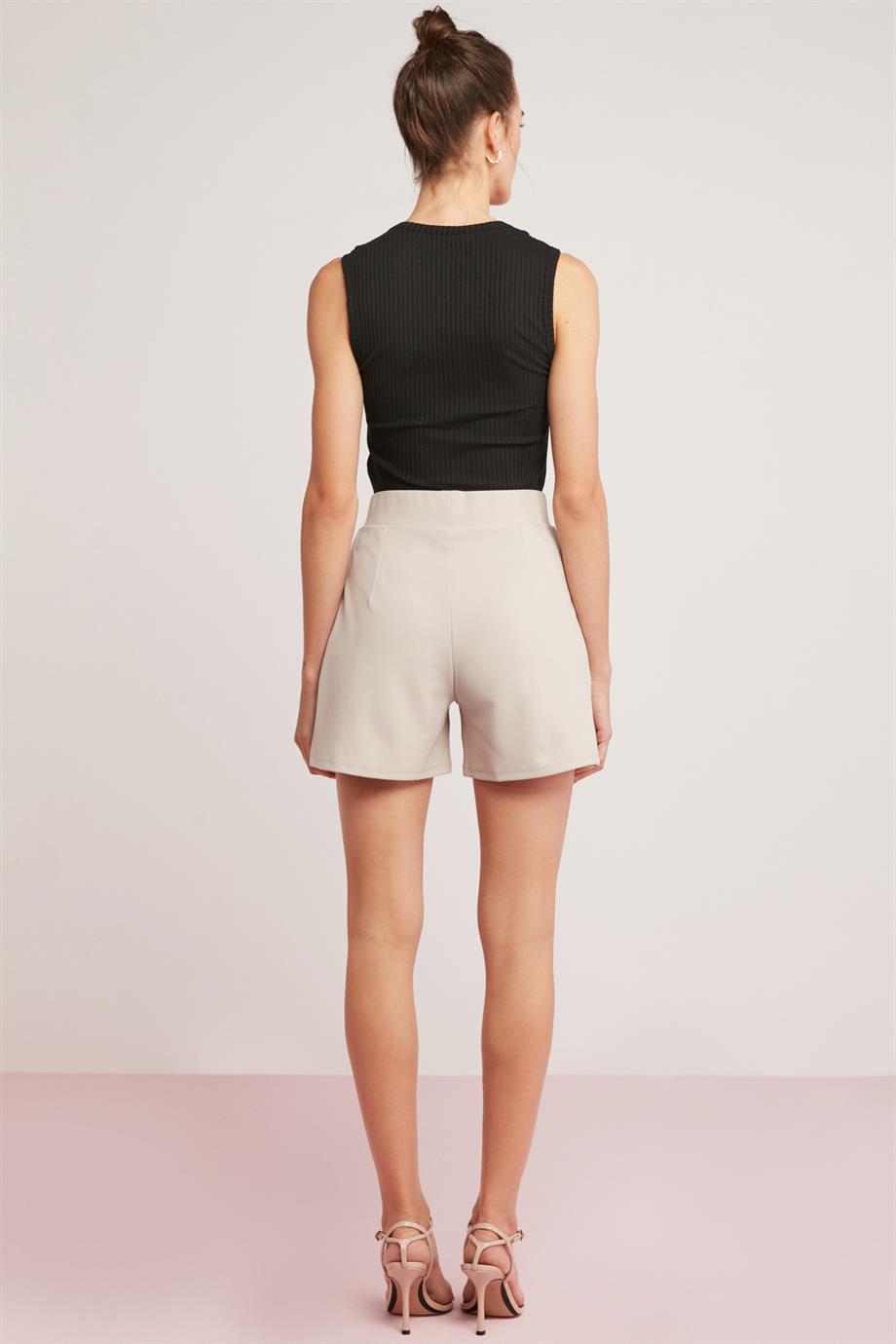 BIANA Damen Rippen Slim Fit Weste