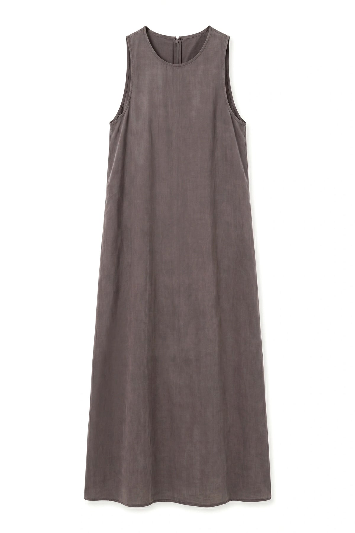 Ärmelloses, lockeres Maxi-Kleid