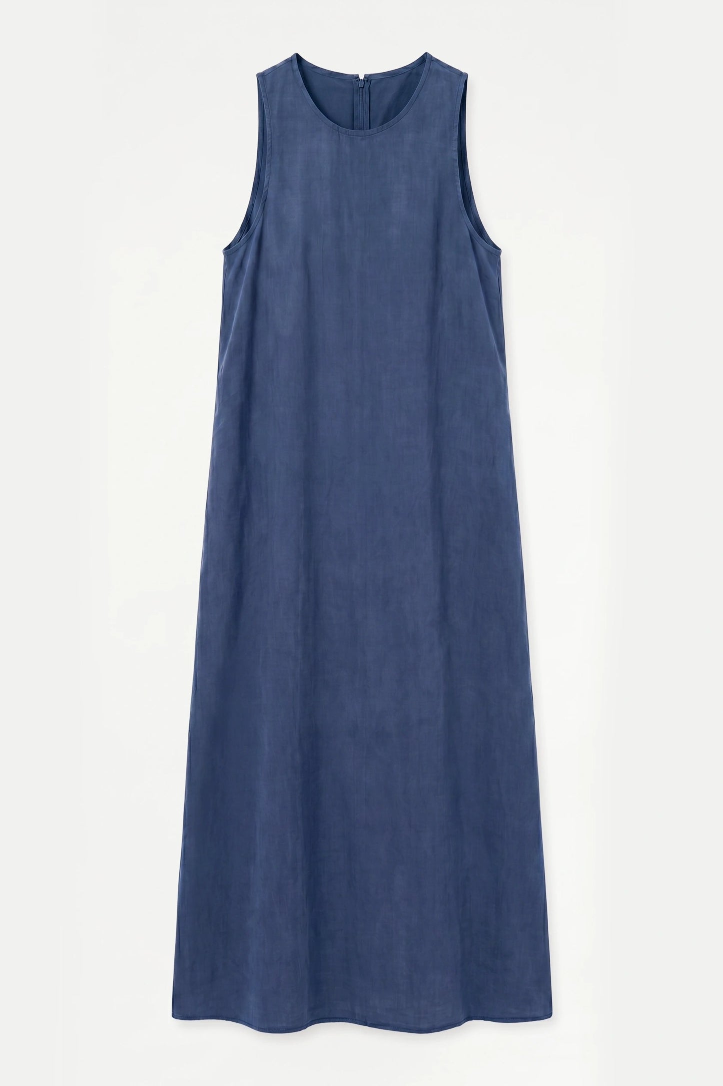 Ärmelloses, lockeres Maxi-Kleid