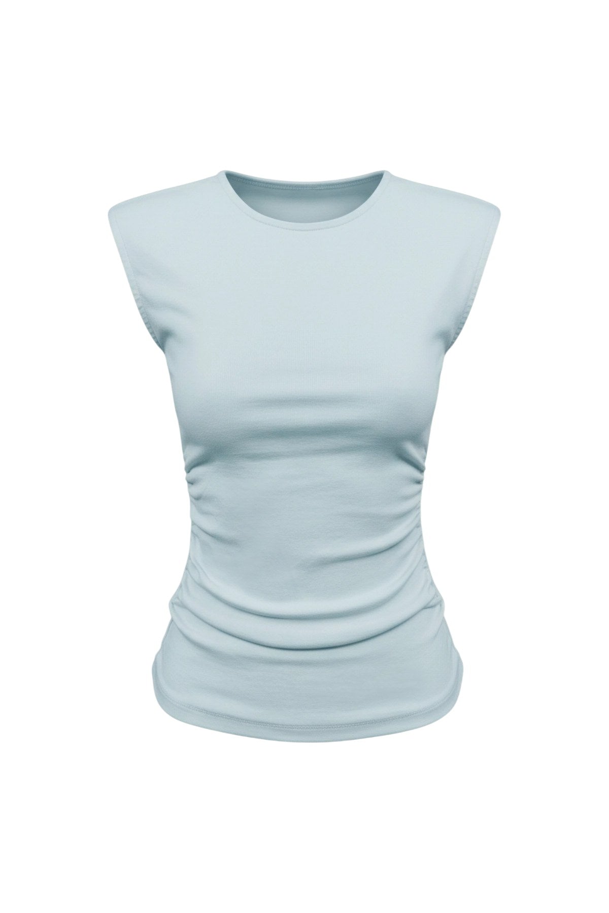 Kurzarm-T-Shirt mit V-Ausschnitt