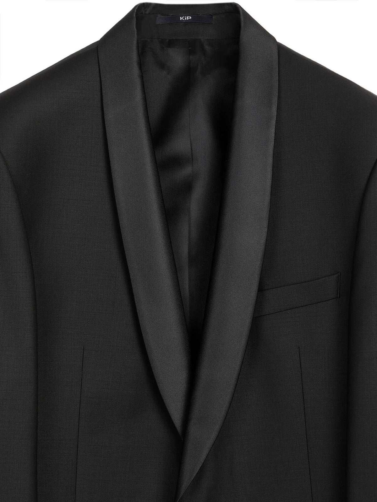 Schlichter, modischer Slim-Fit-Anzug aus Wollmischung