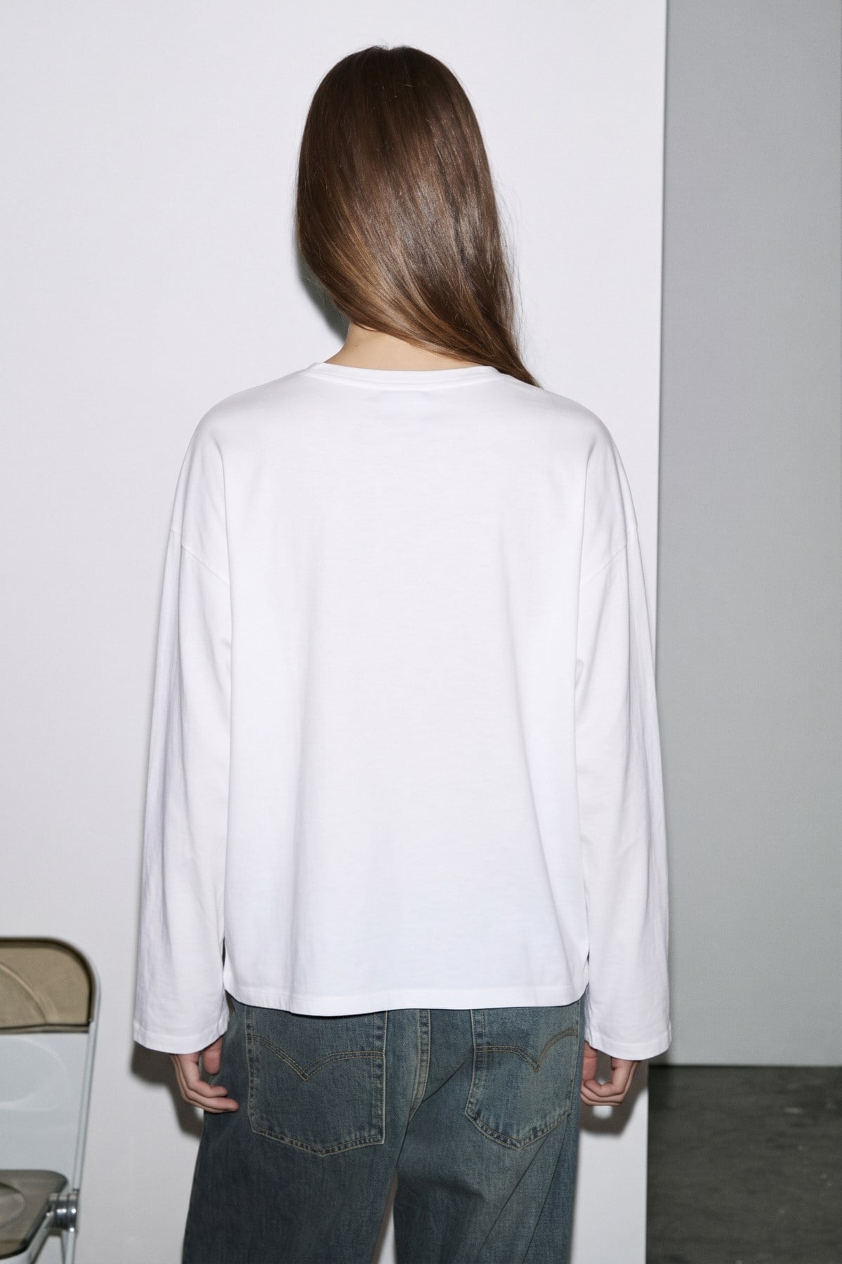 BLESA Damen Bio-Baumwoll-Oversize-Shirt