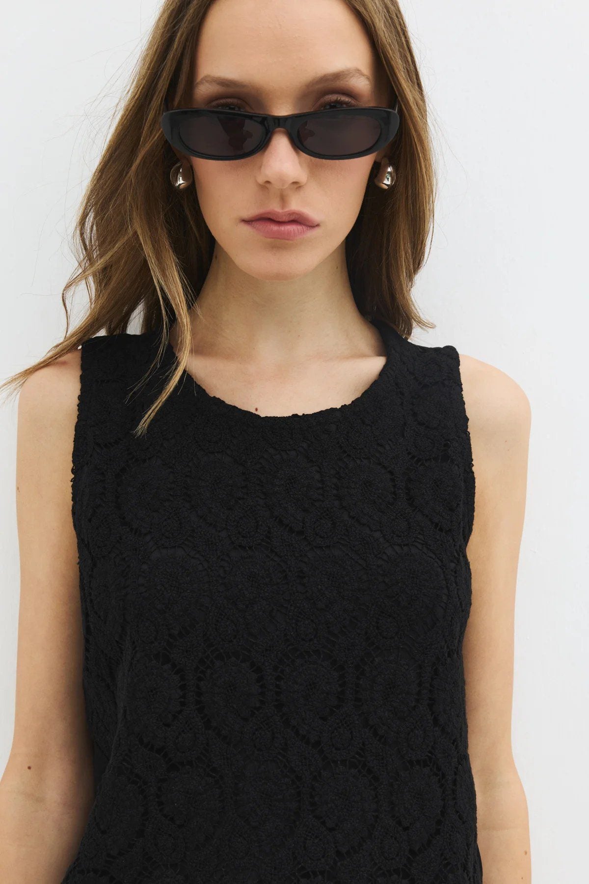 Ärmellose Bluse