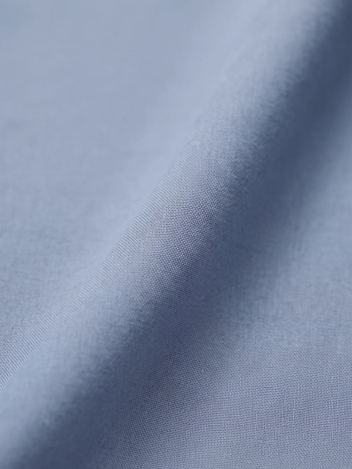 Blaues Regular Fit Gewebe Freizeithemd