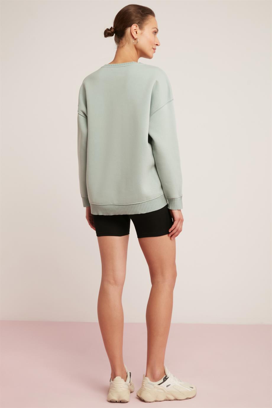 BRENDA Strick Relaxed Sweatshirt