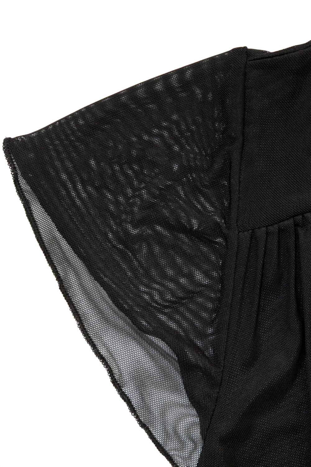 Plus Size V-Ausschnitt Kurzarm Midi Kleid