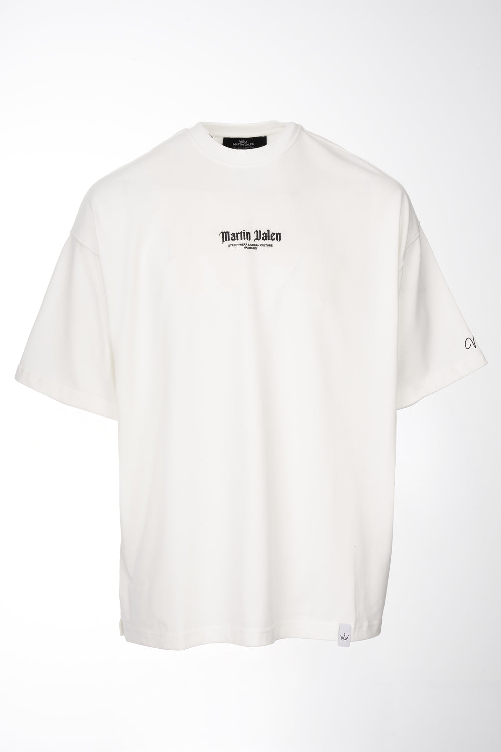 Groß Martin Valen 3D-Druck Weißes T-Shirt für Arme und Brust
