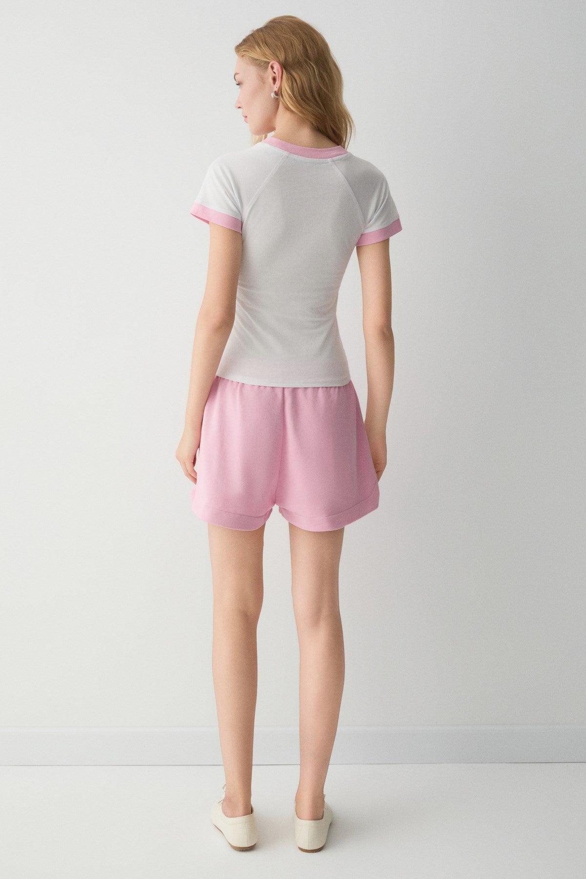 BUOL Damen Baumwoll Mini Shorts