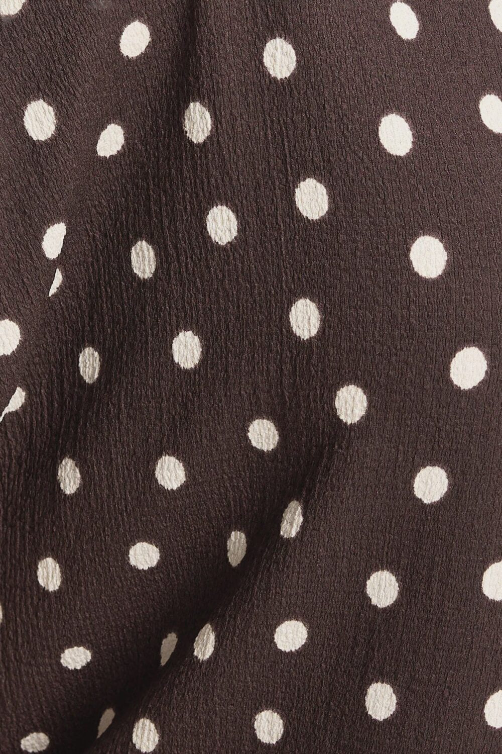 Große Größen Polka Dot Kurzarmshirt