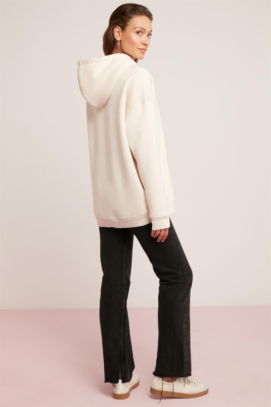 CARLY Strick Oversized Sweatshirt