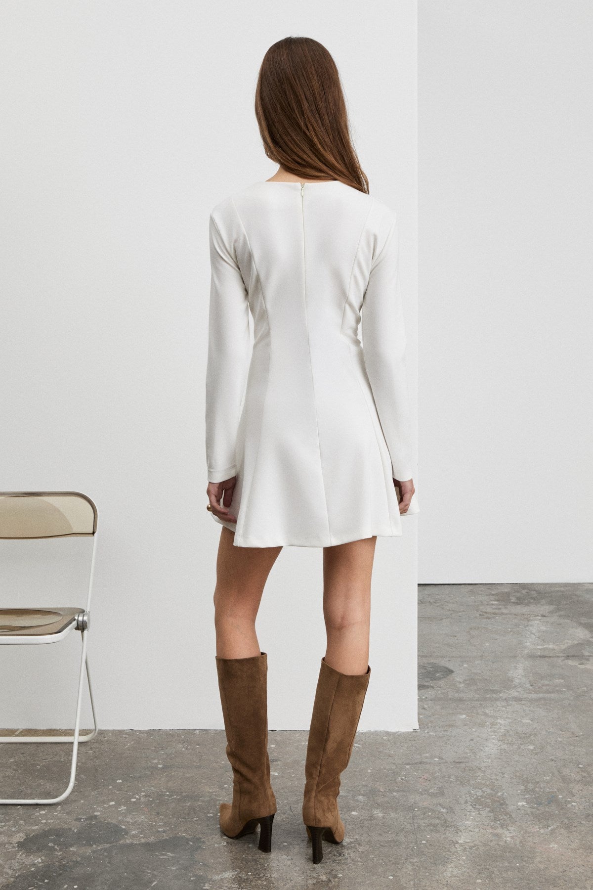 COMMON Damen Minikleid langarm