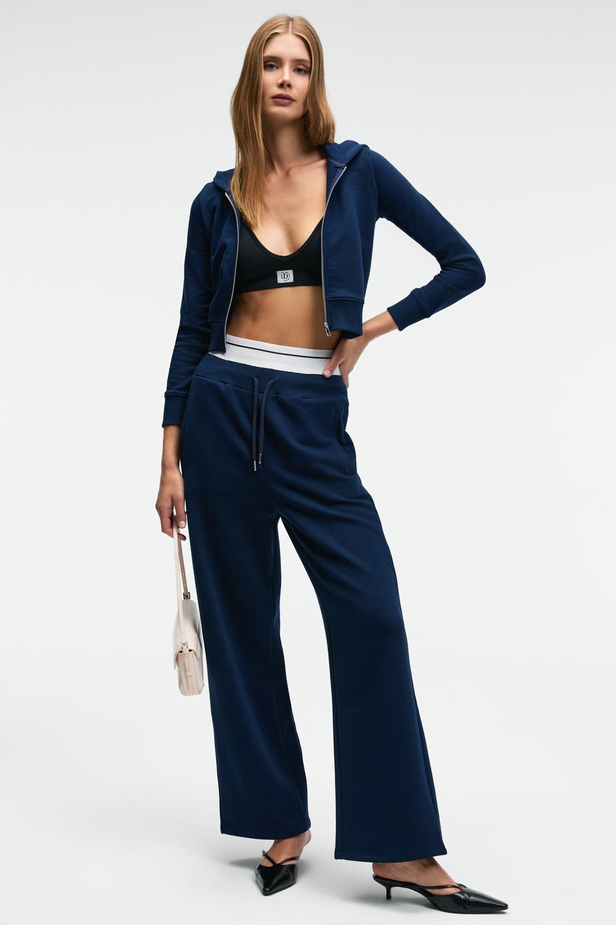 COSIMA Damen Crop-Hoodie