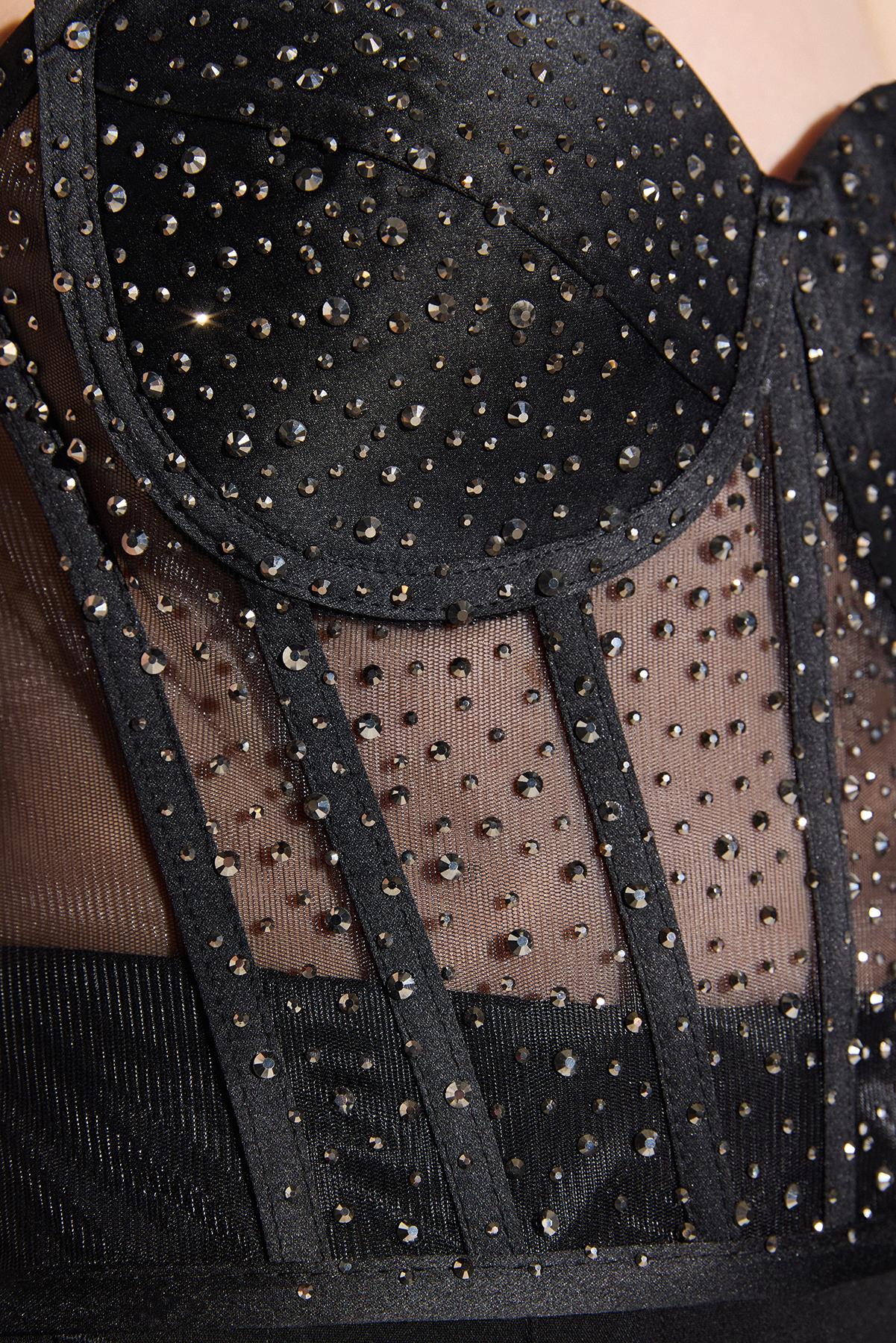 Crop-Corset-Bustier